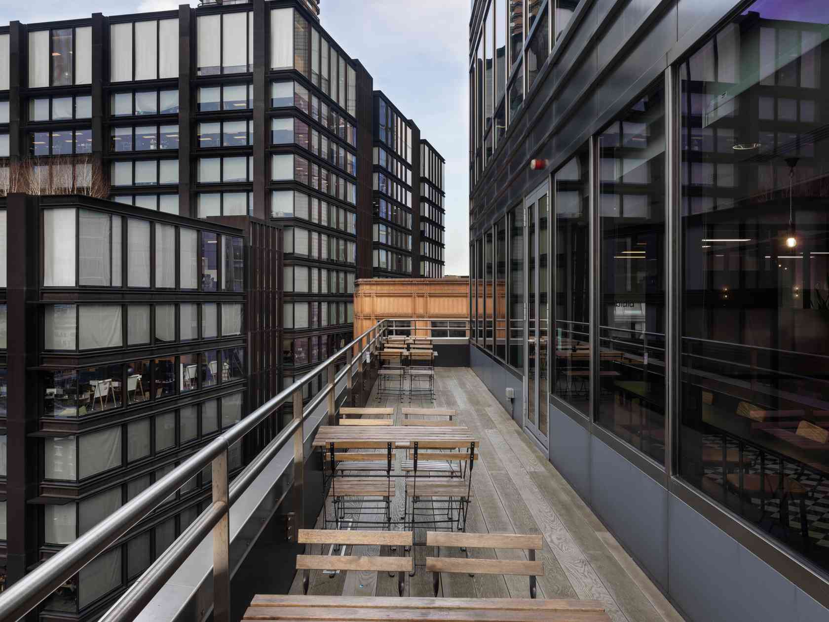 Roof terrace
