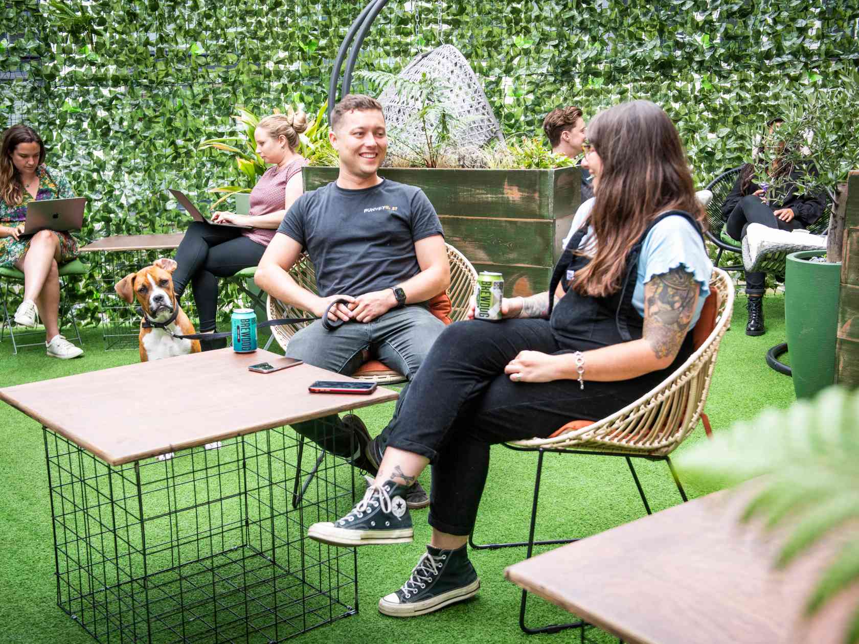 Roof terrace
