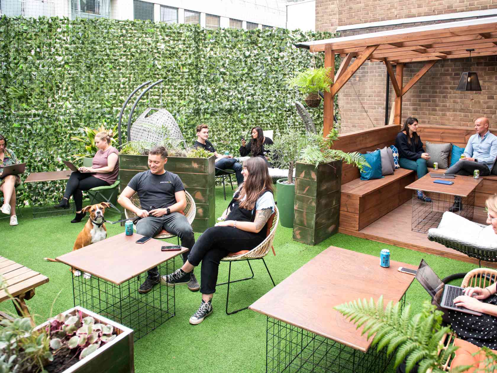 Roof terrace