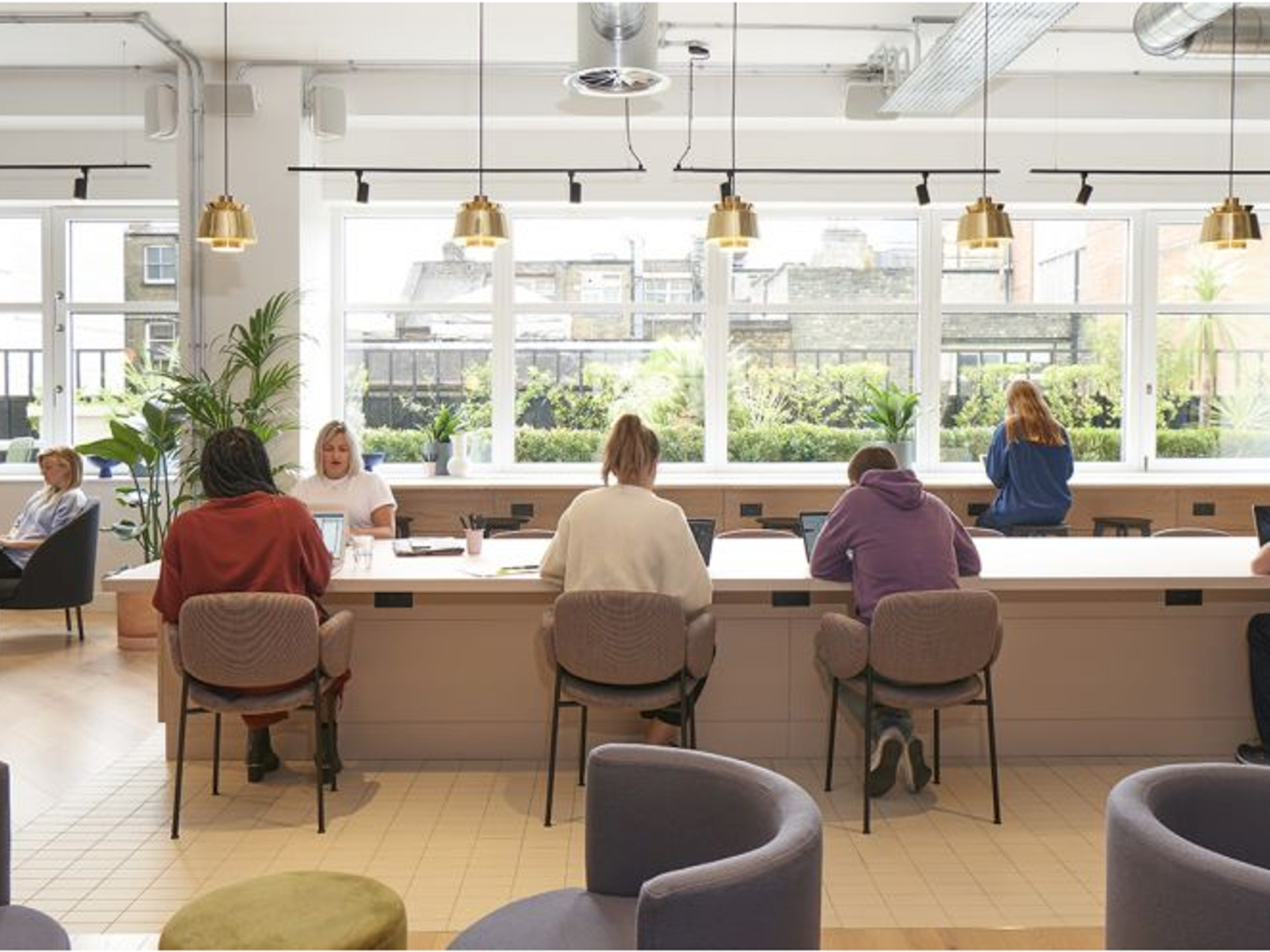 Coworking area