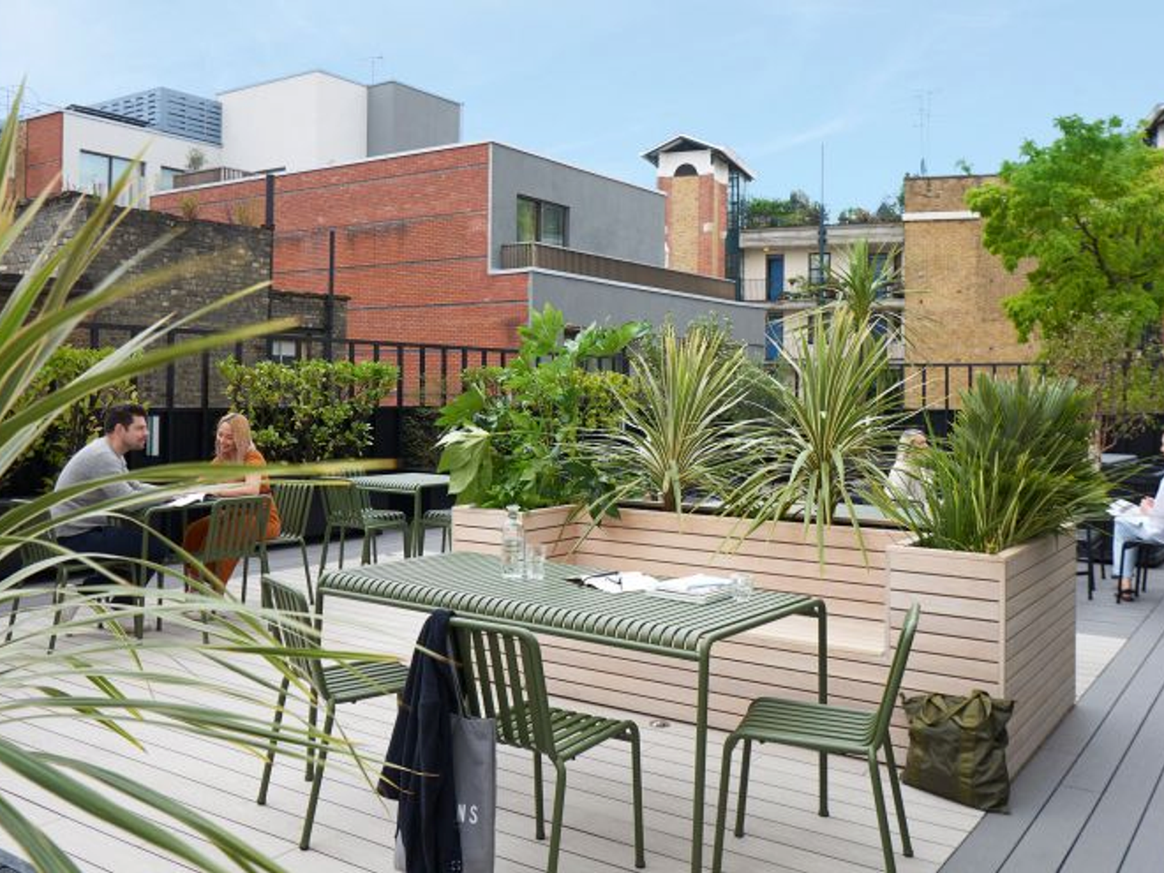 Roof terrace