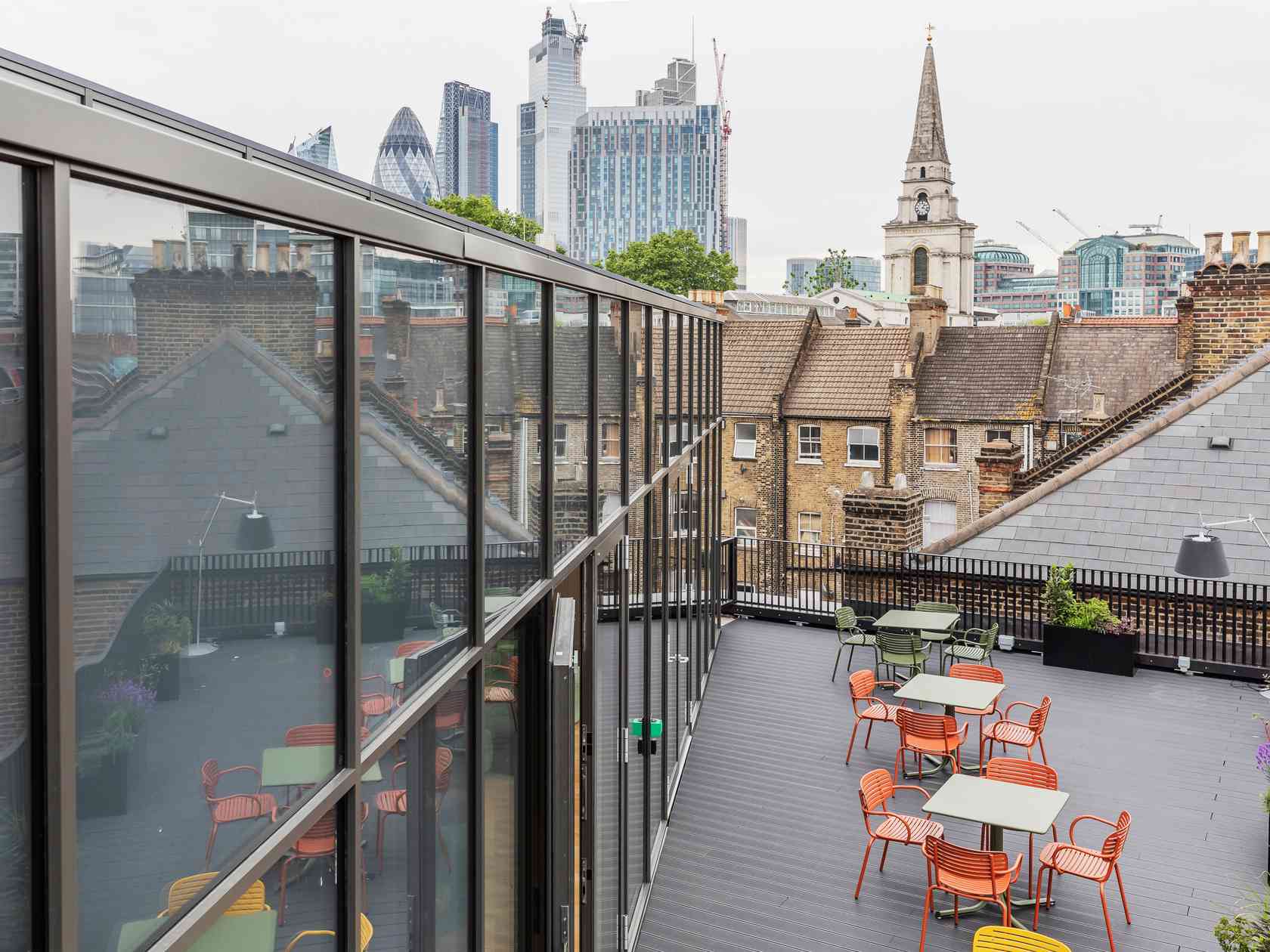 Roof terrace