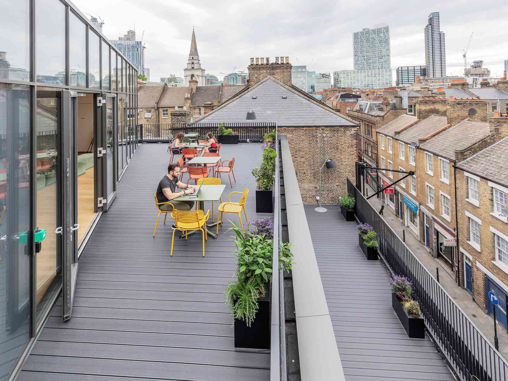 Roof terrace