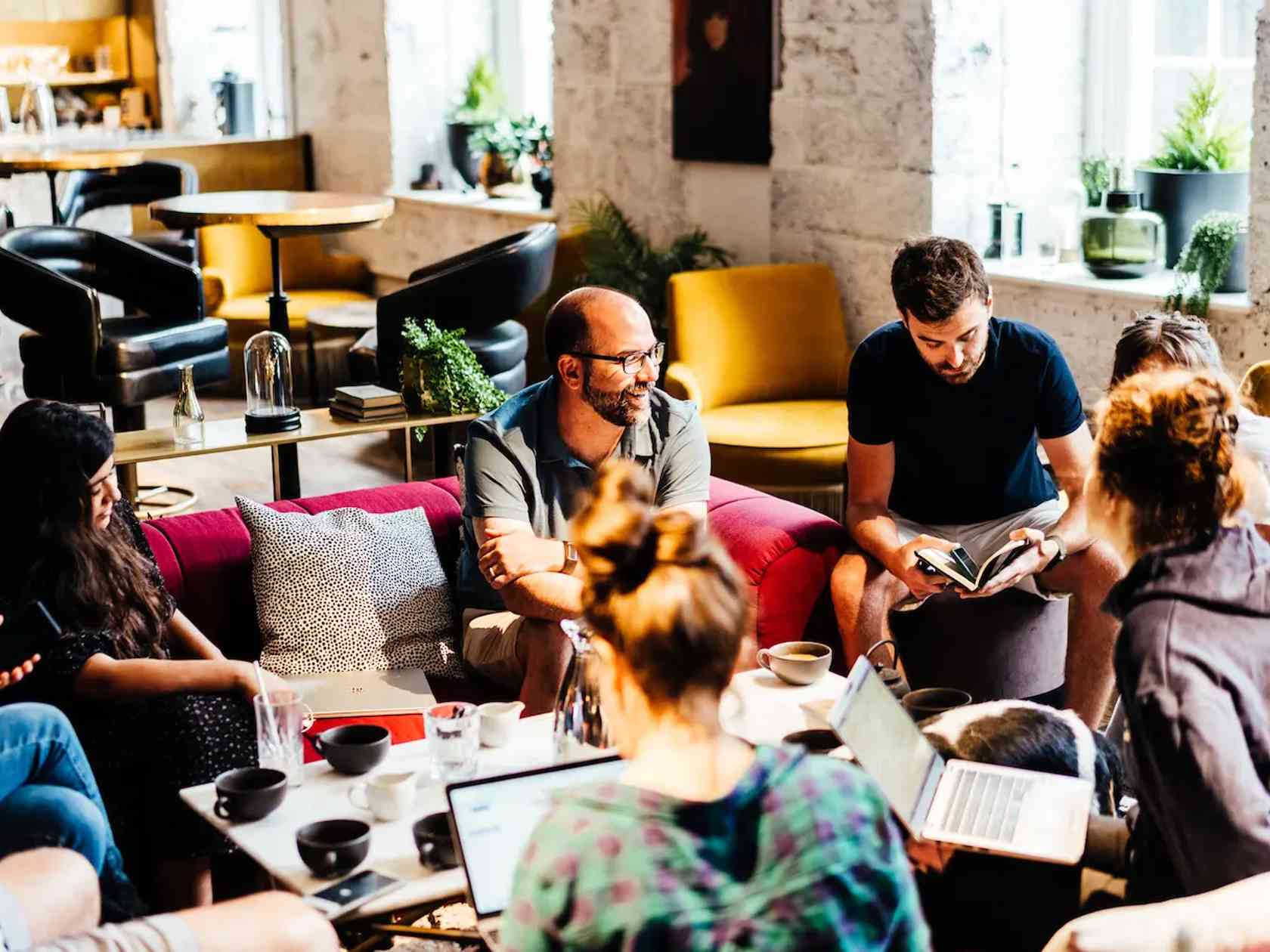 Coworking area