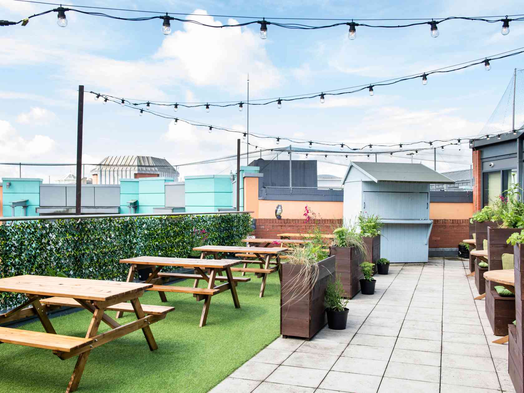 Roof terrace