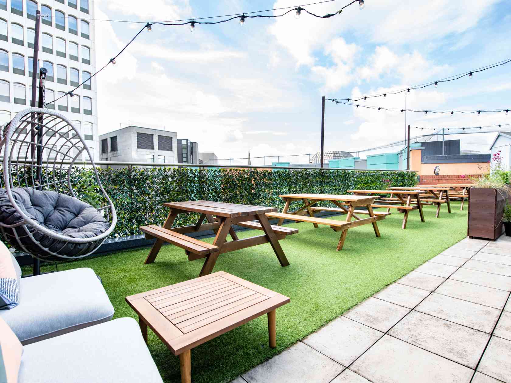 Roof terrace