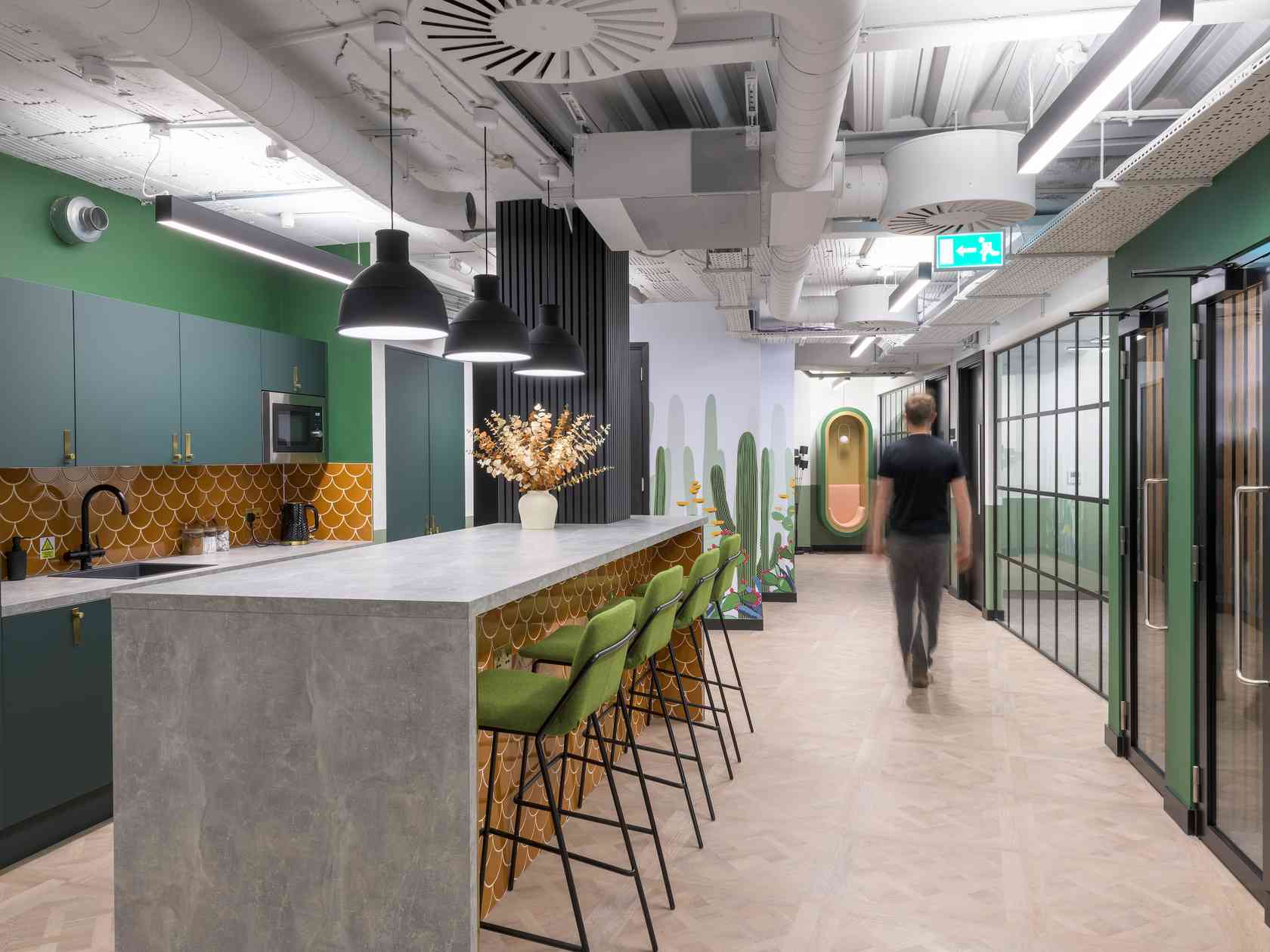 Breakout area