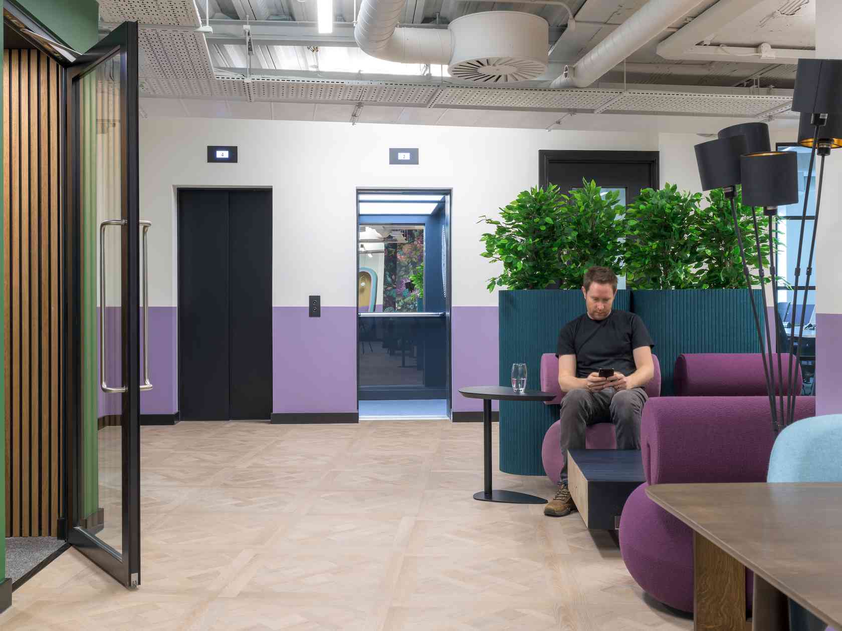 Breakout area