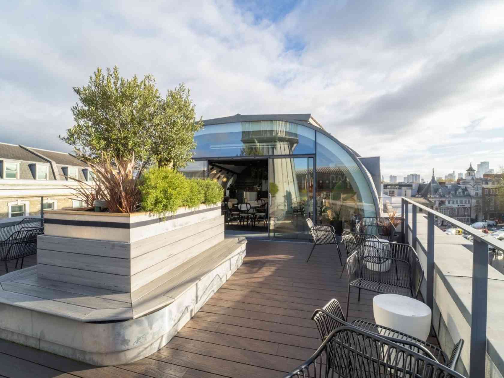 Roof terrace