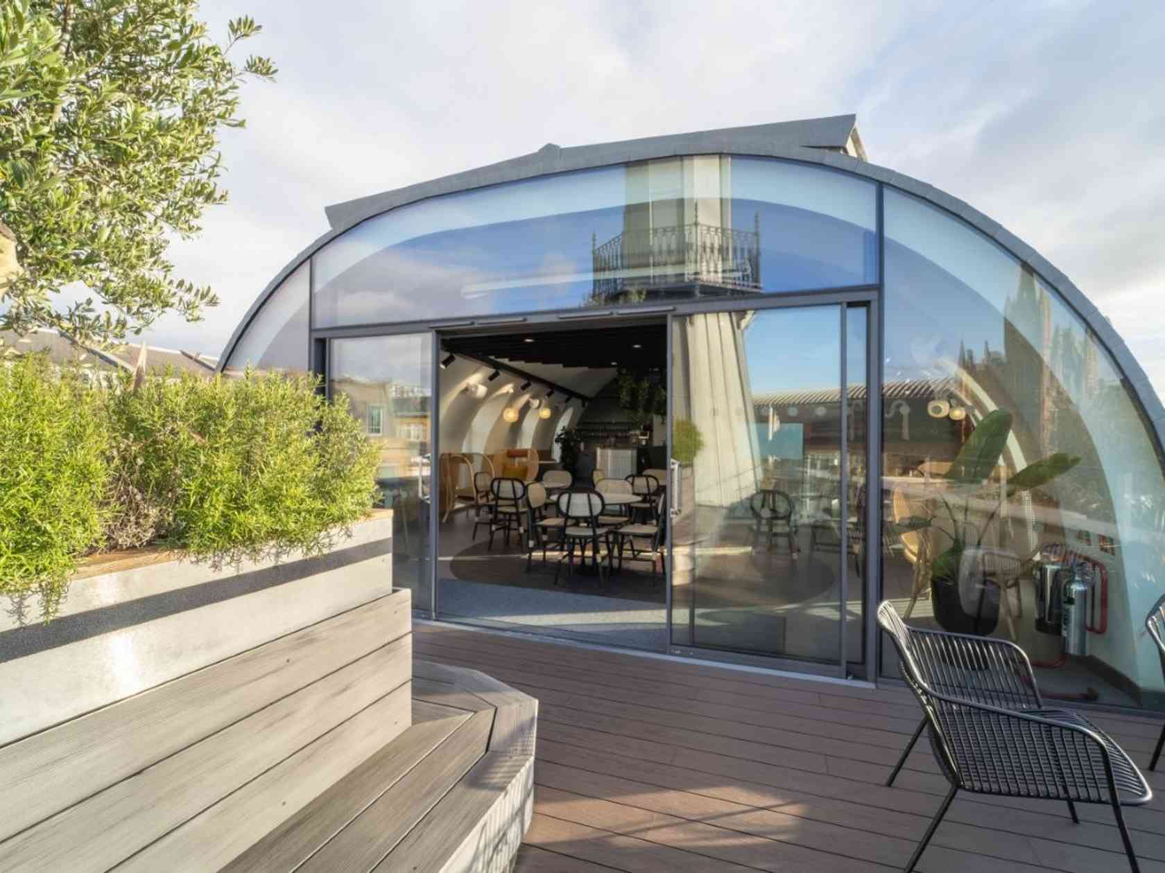 Roof terrace