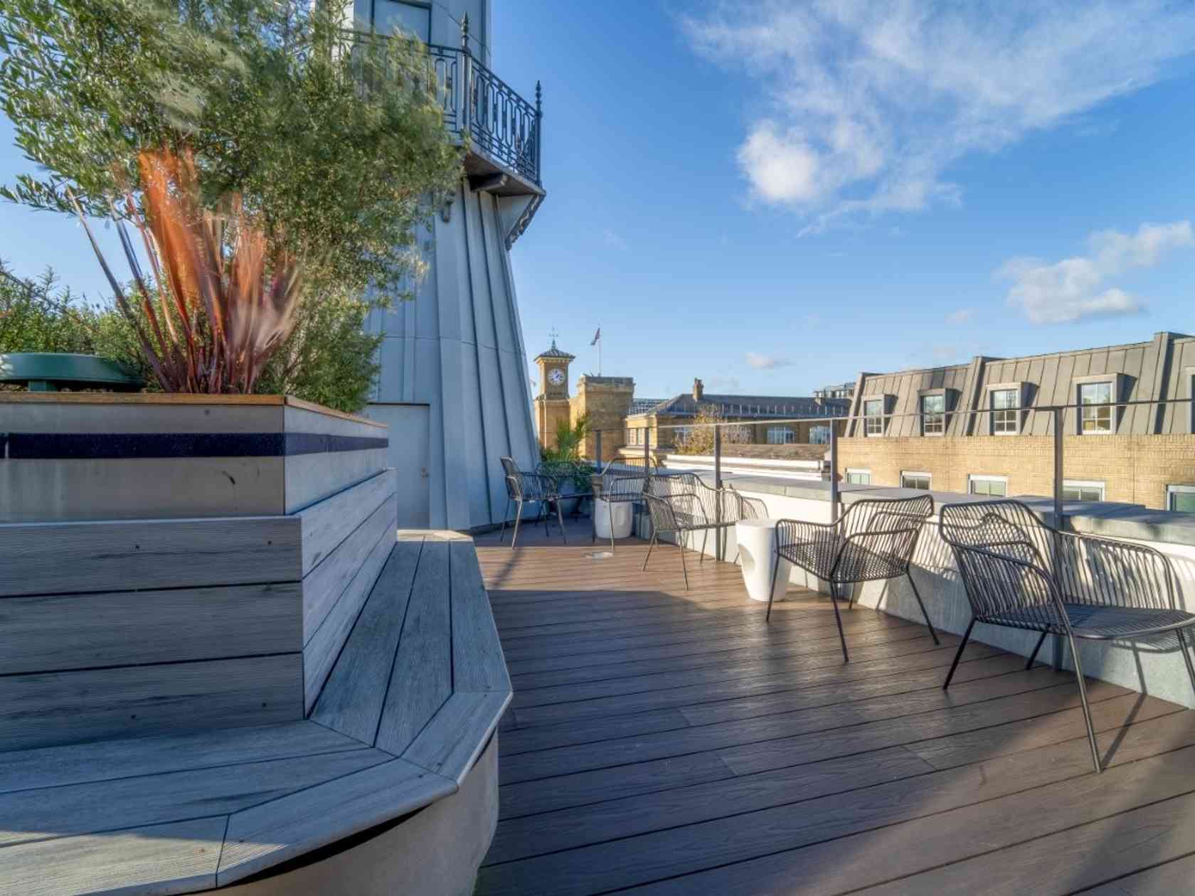 Roof terrace