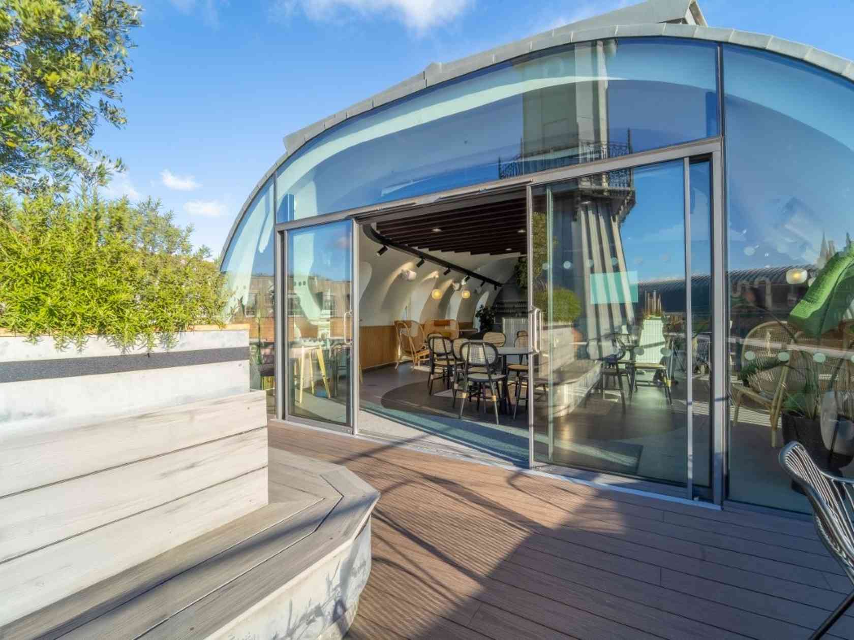 Roof terrace
