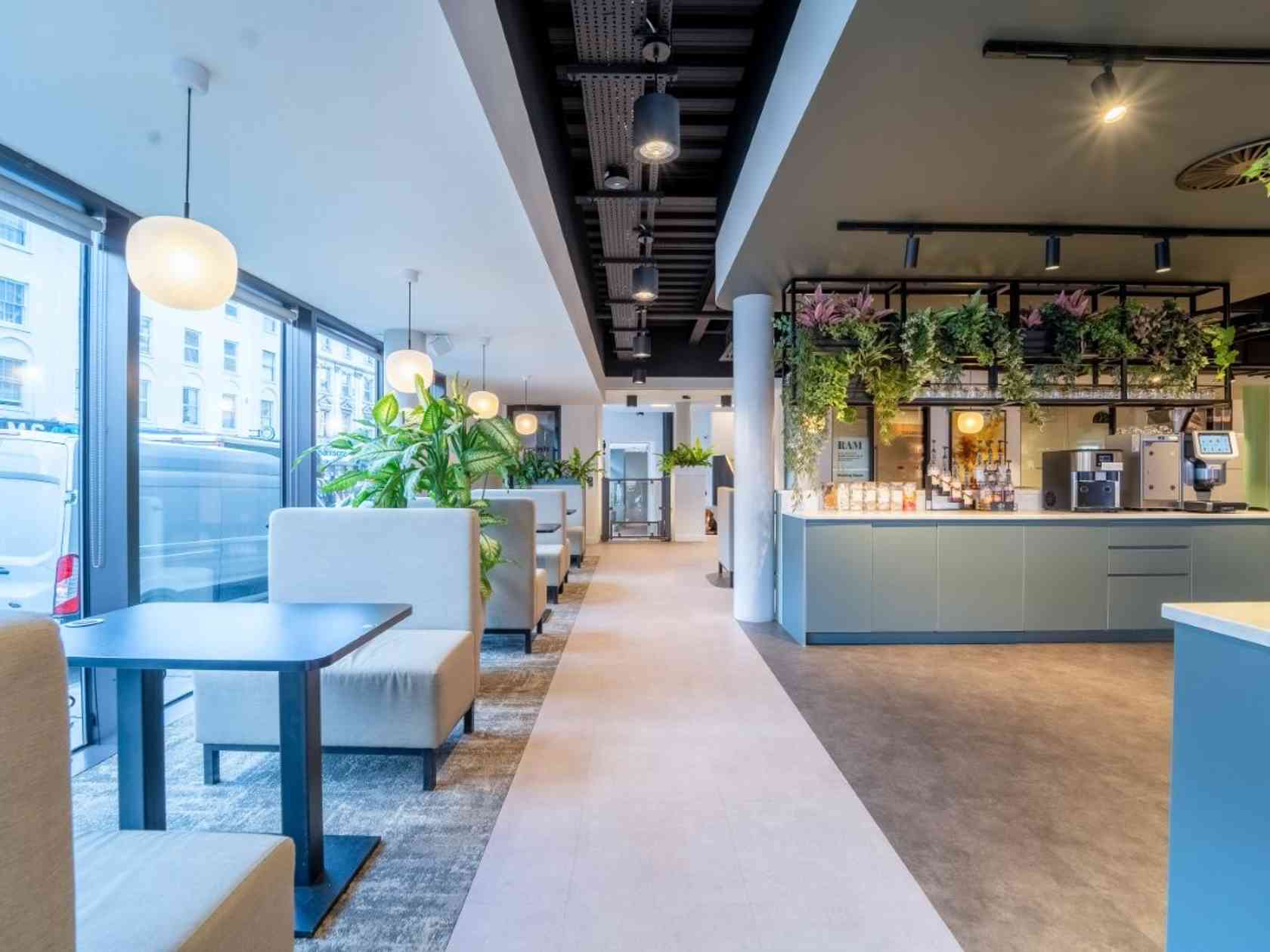 Coworking area