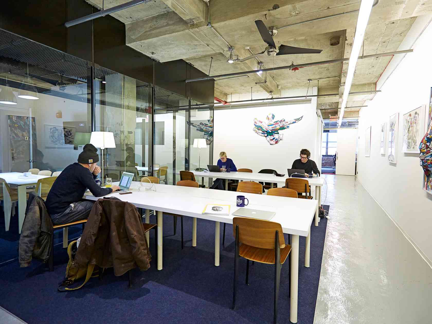 Coworking area