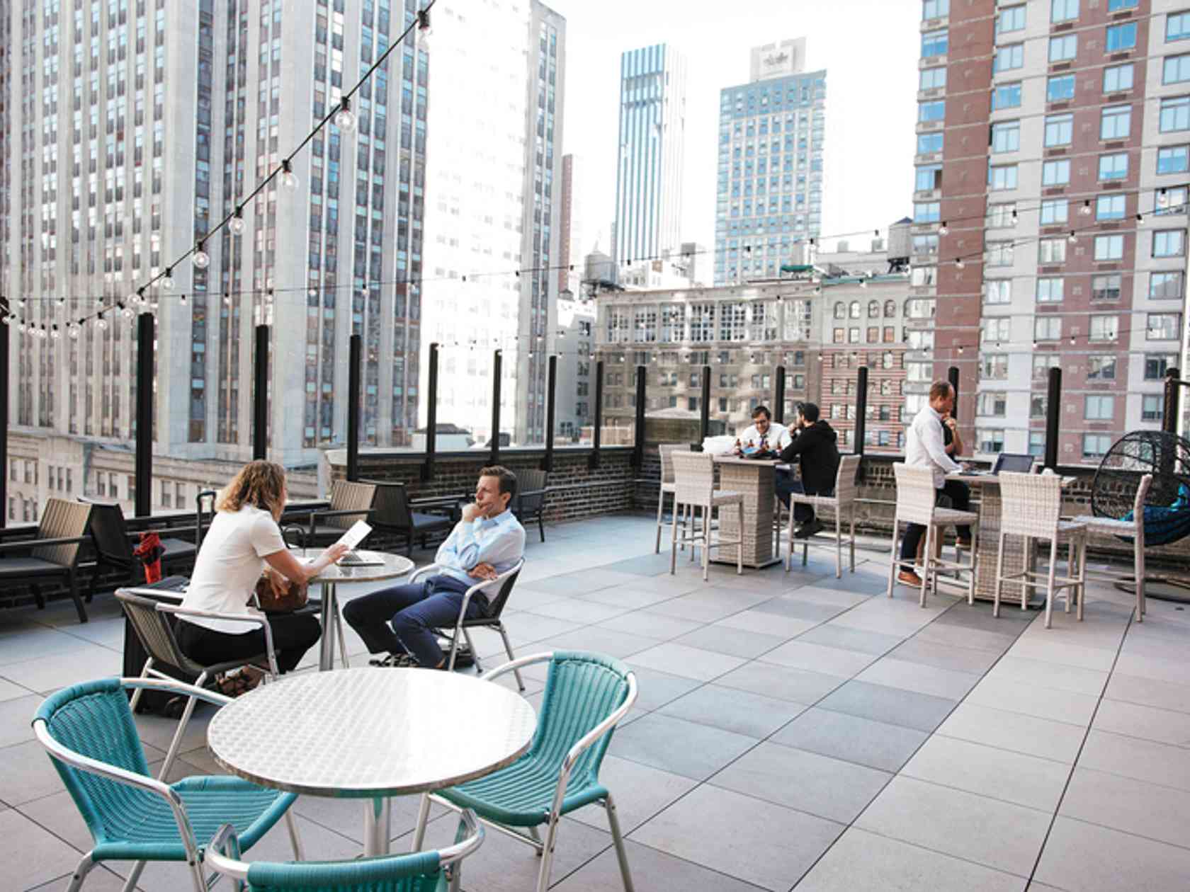 Roof terrace