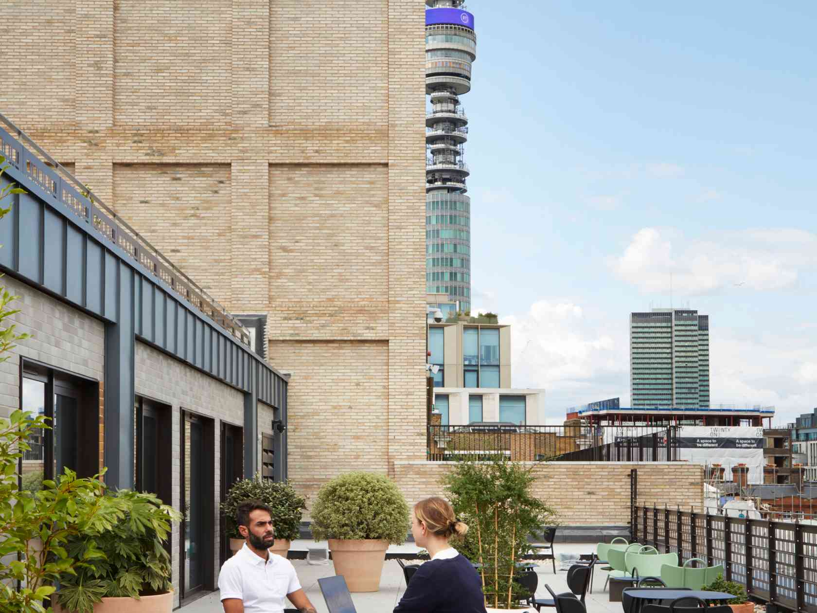 Roof terrace