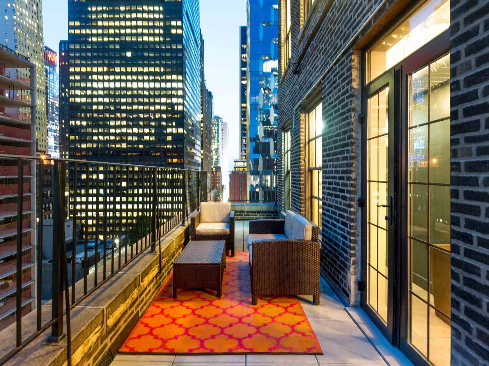 Roof terrace