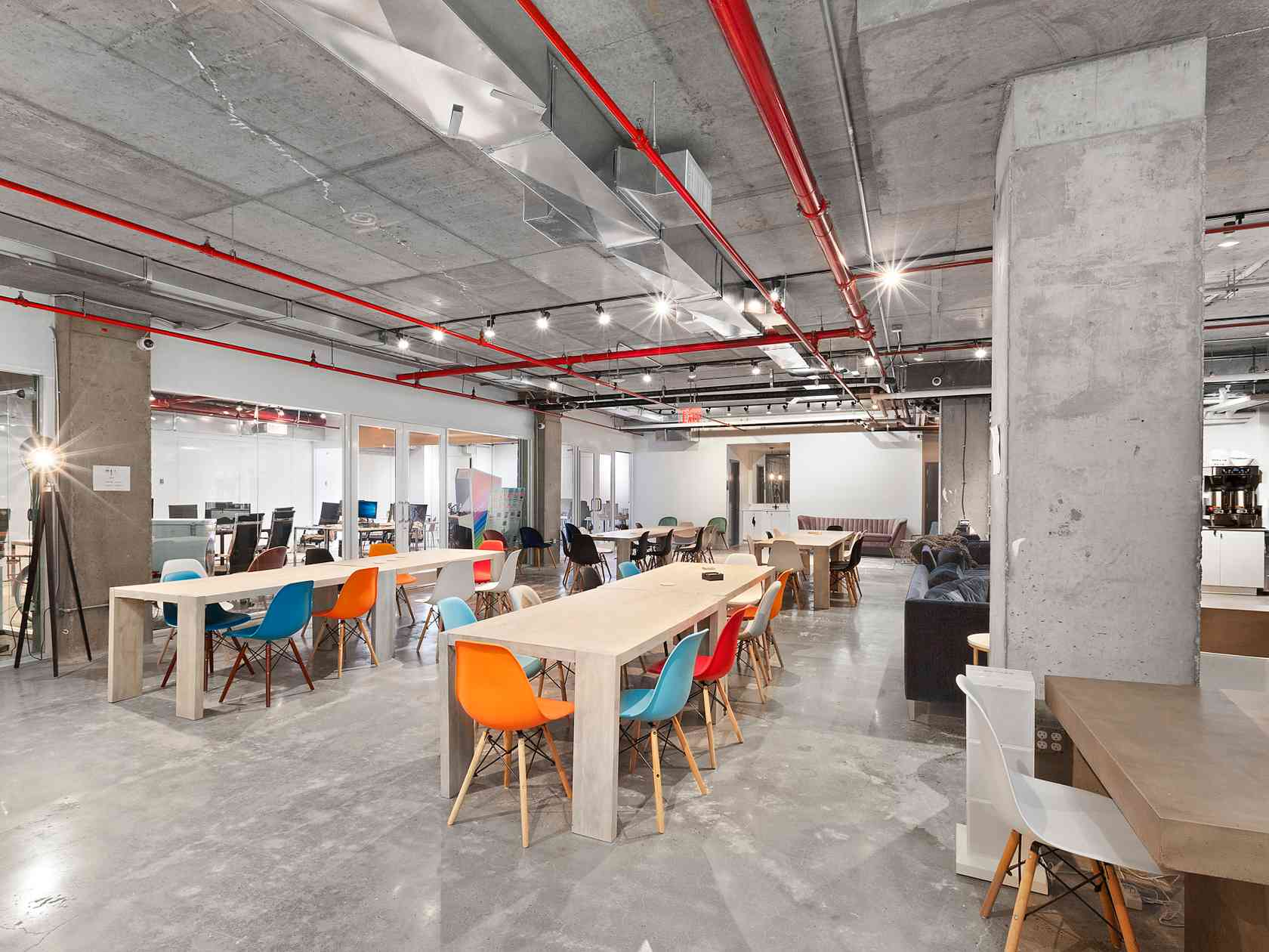 Coworking area