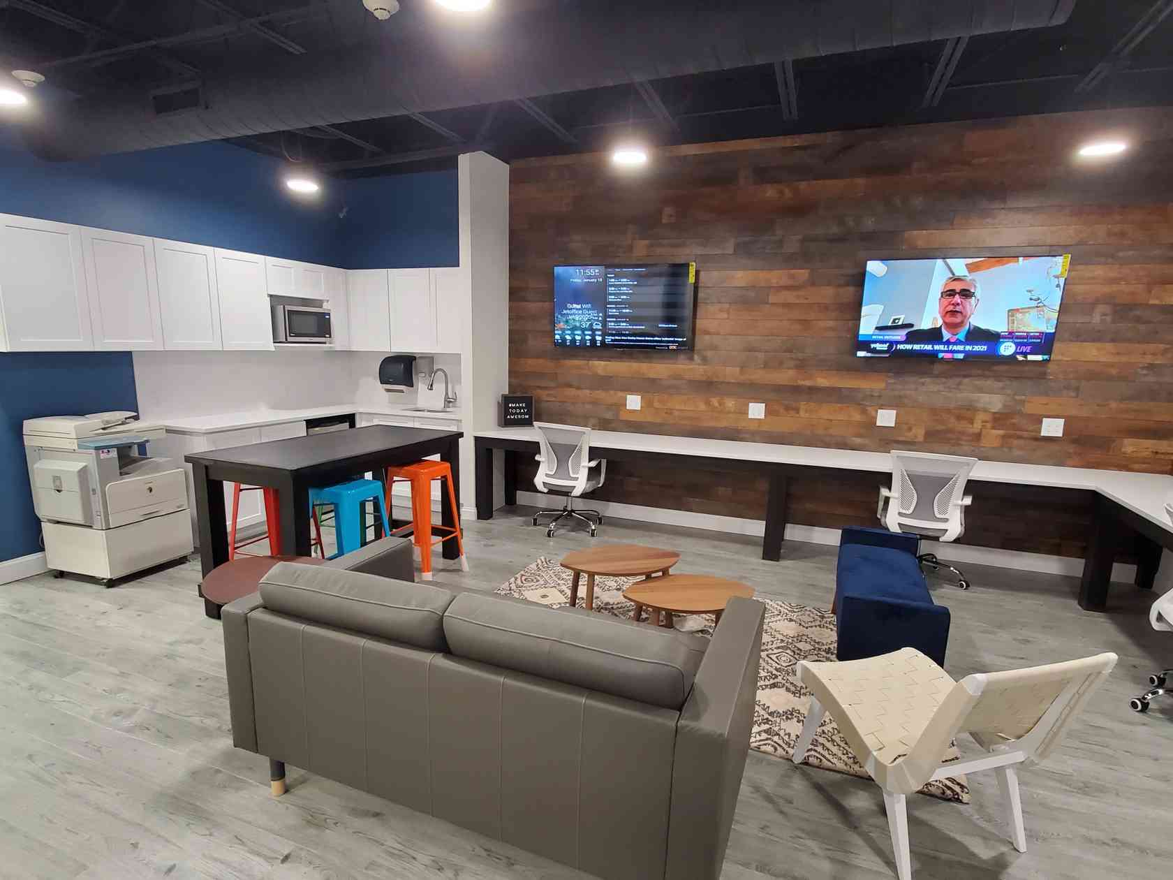 Coworking area