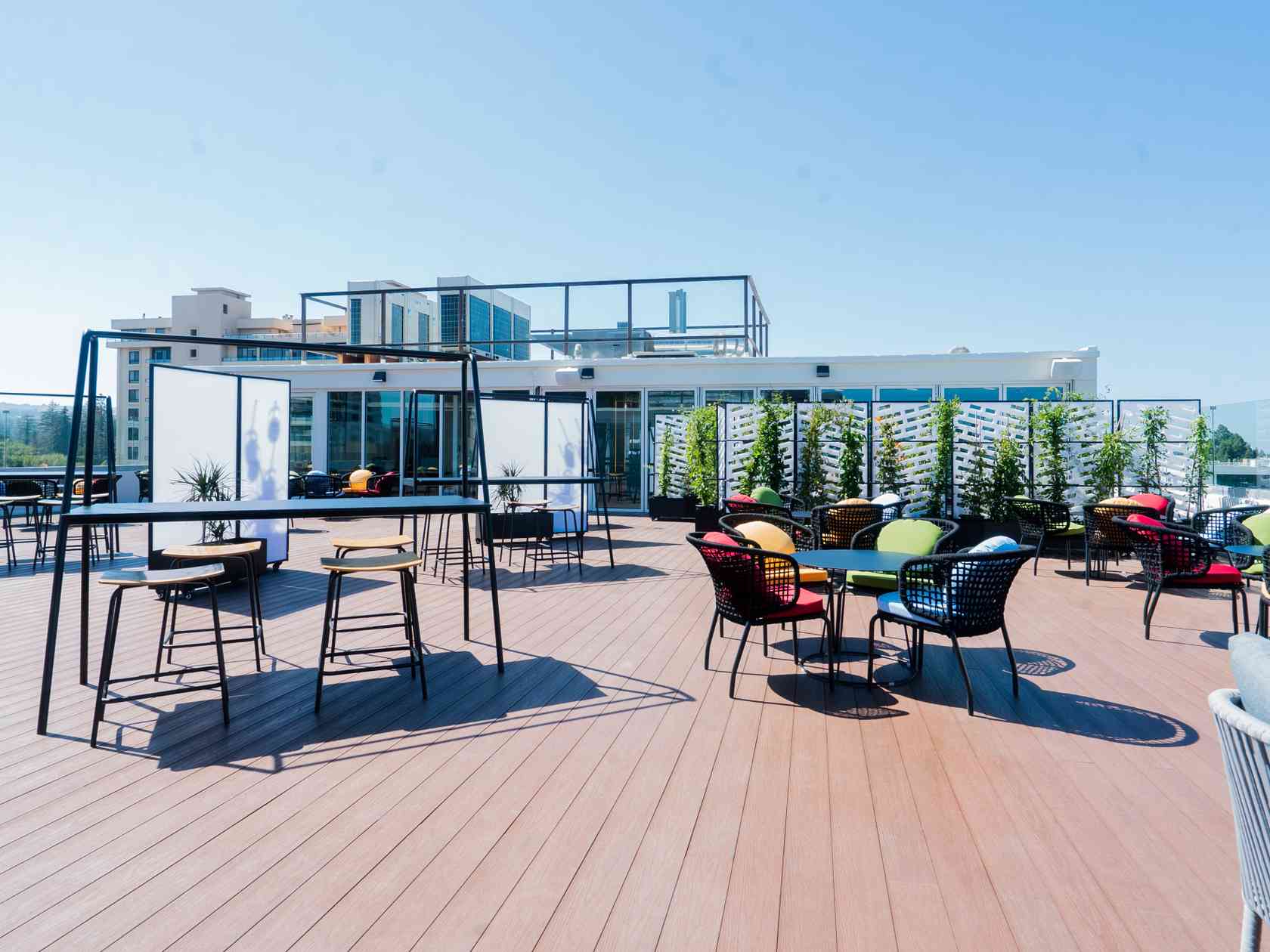 Roof terrace