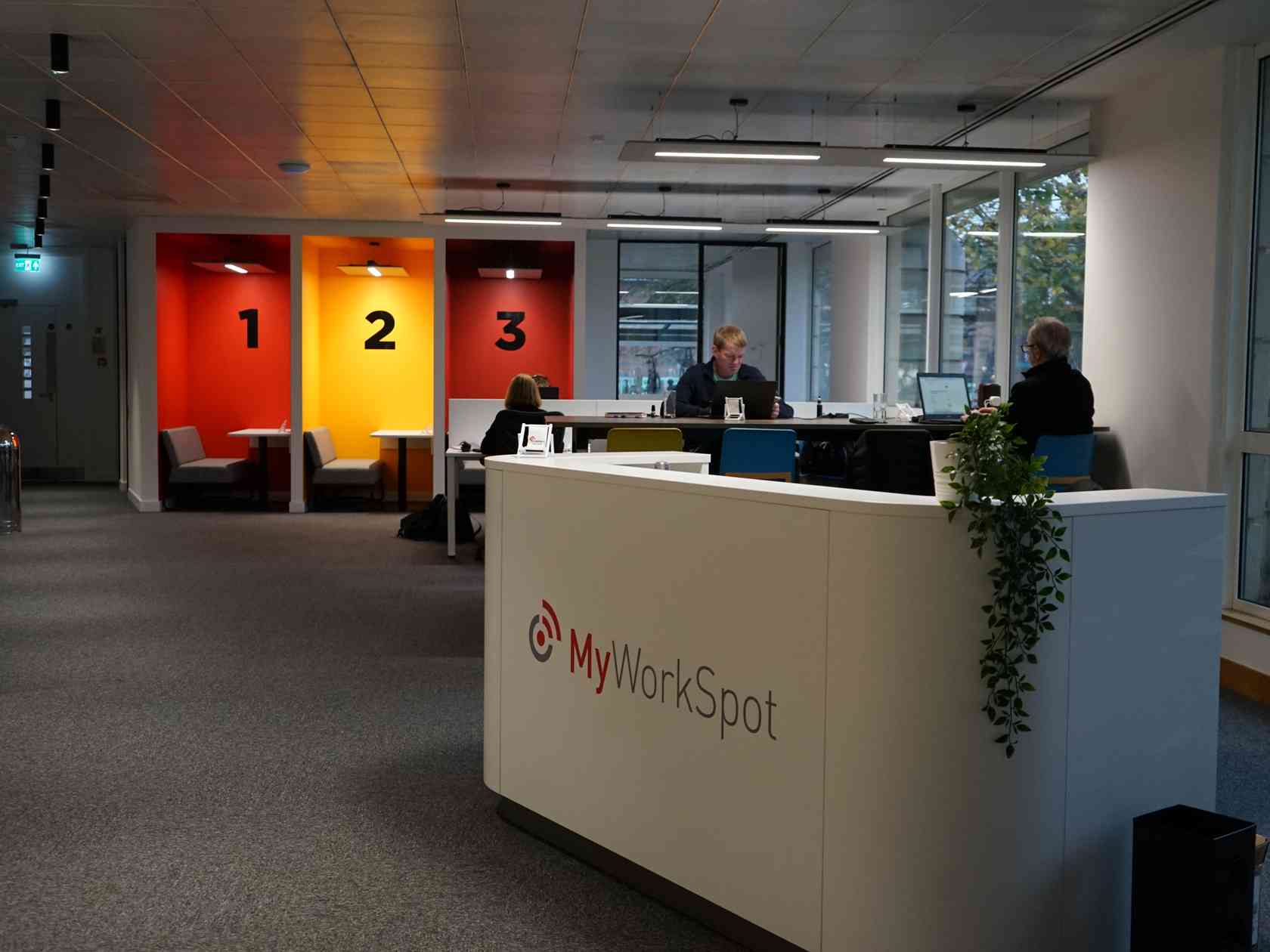 Coworking area