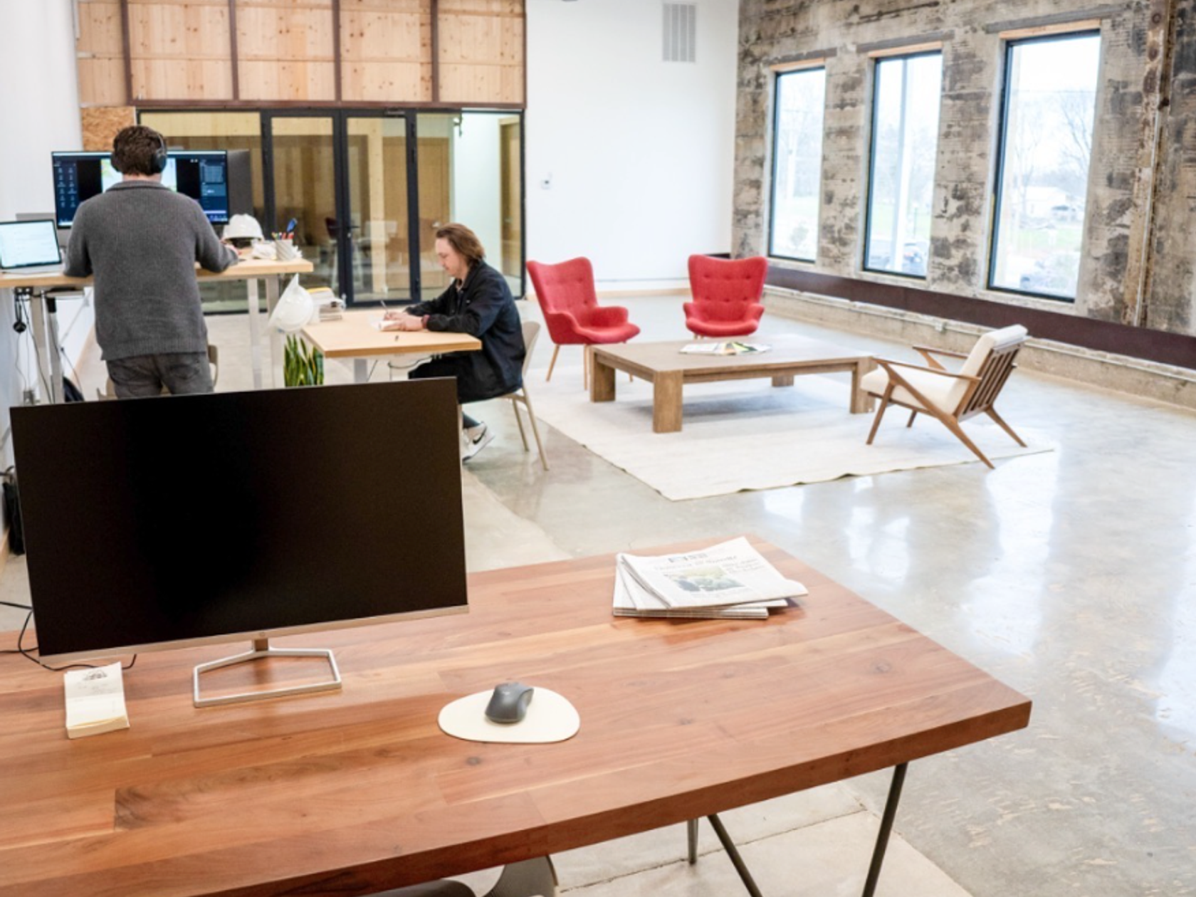 Coworking area