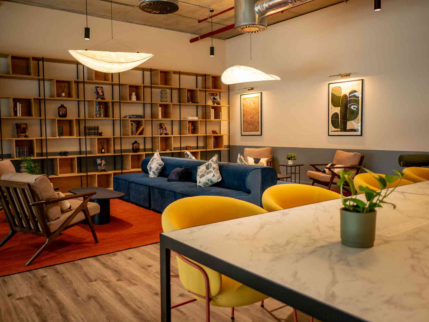 Coworking area
