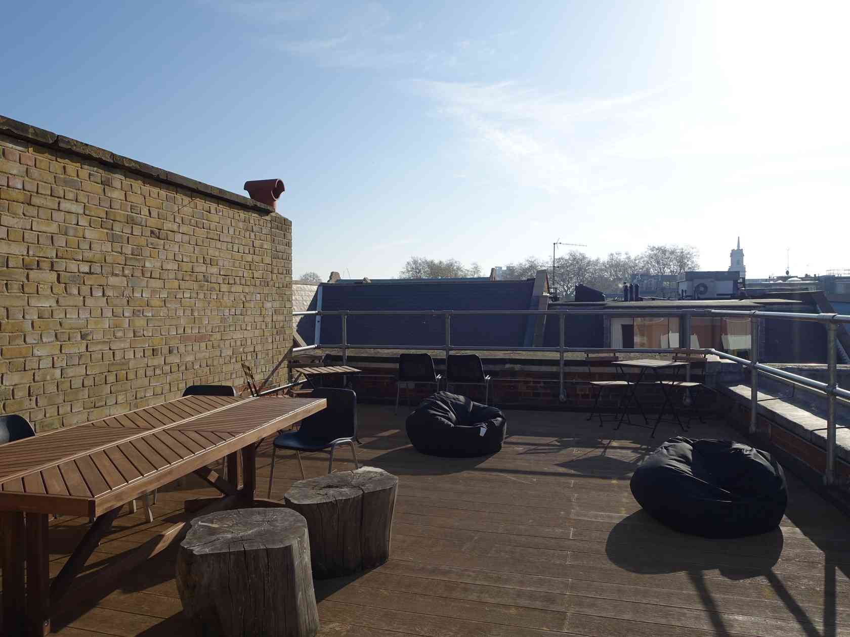 Roof terrace