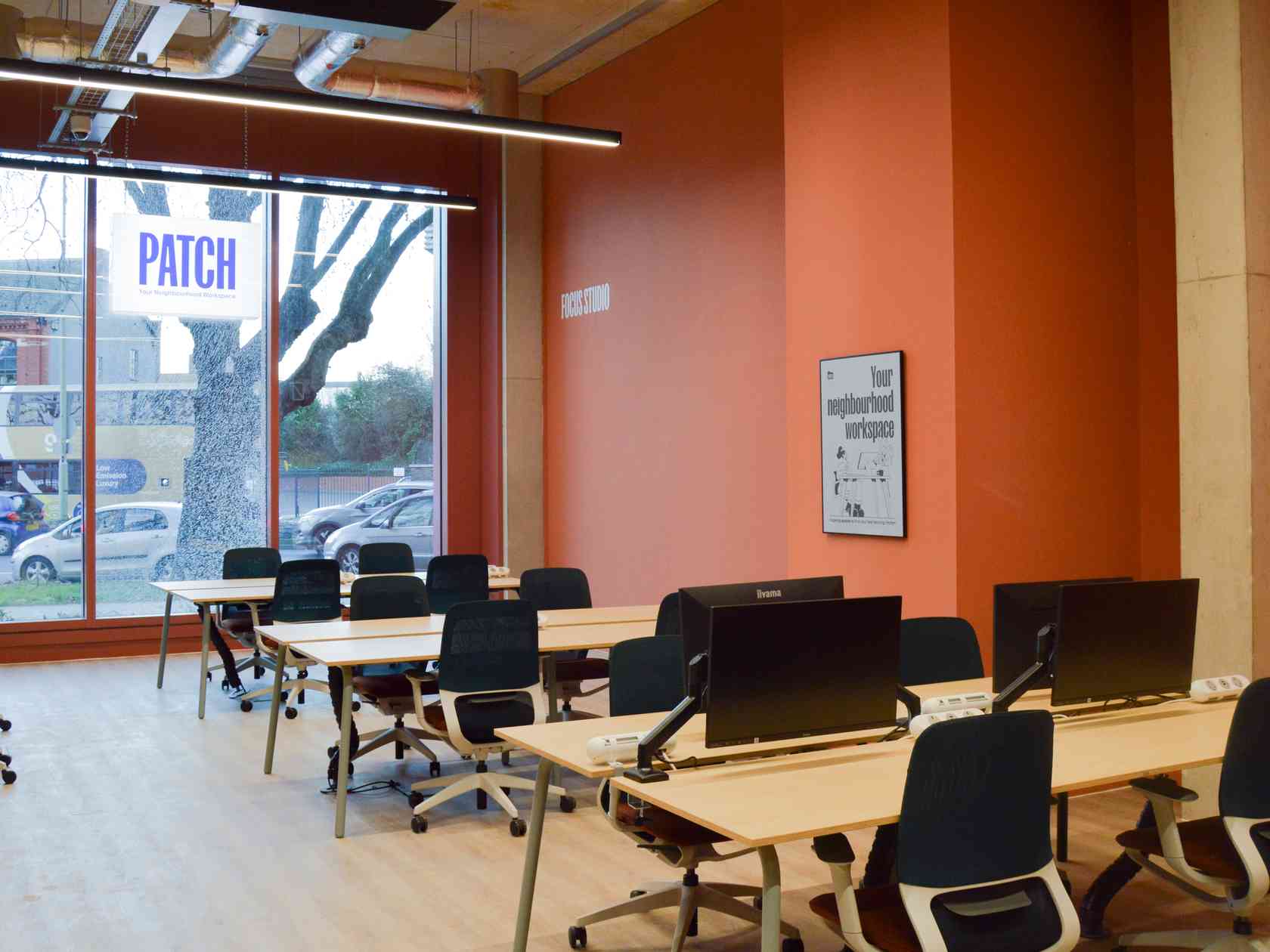 Coworking area