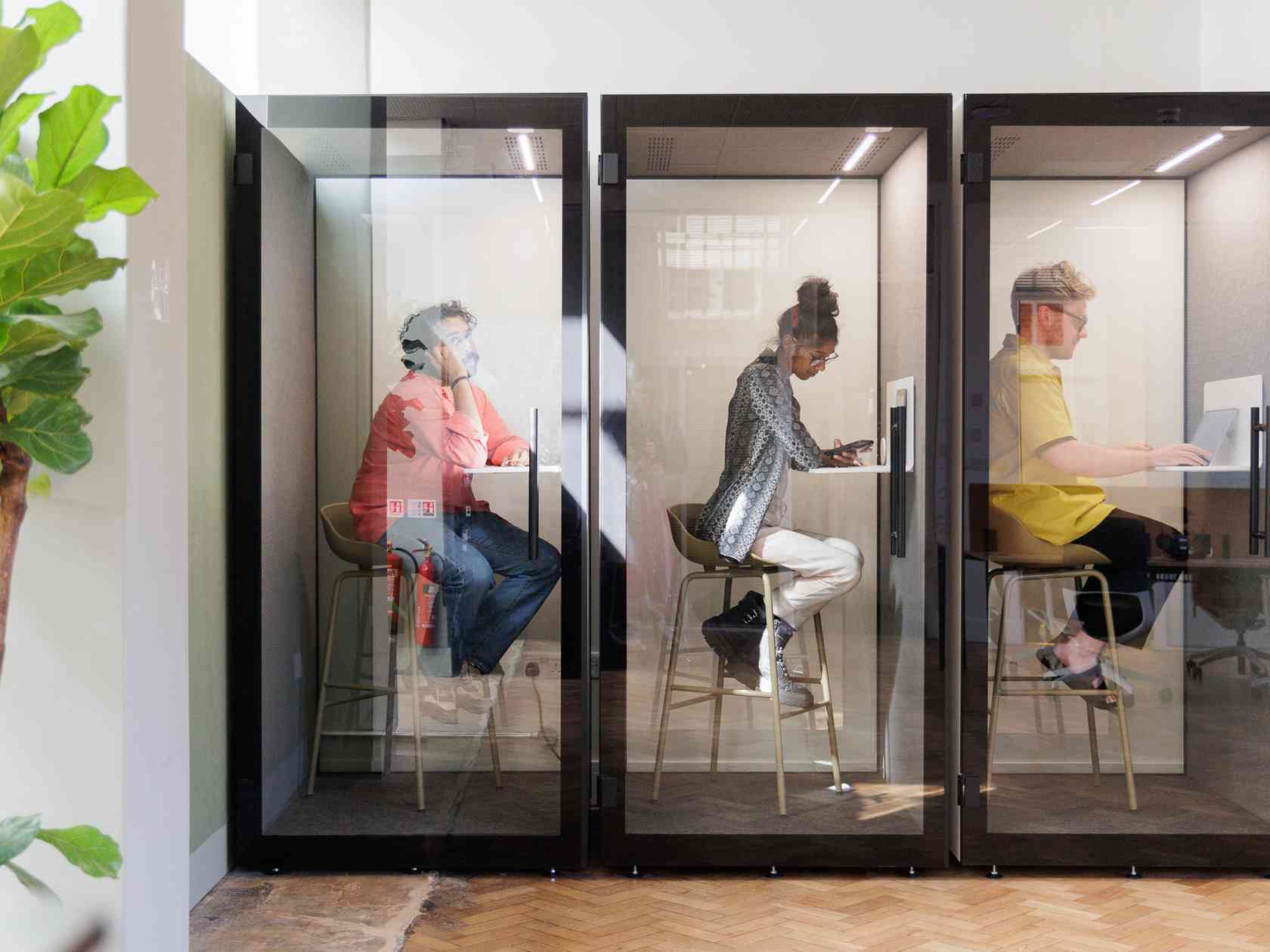 Phone booths