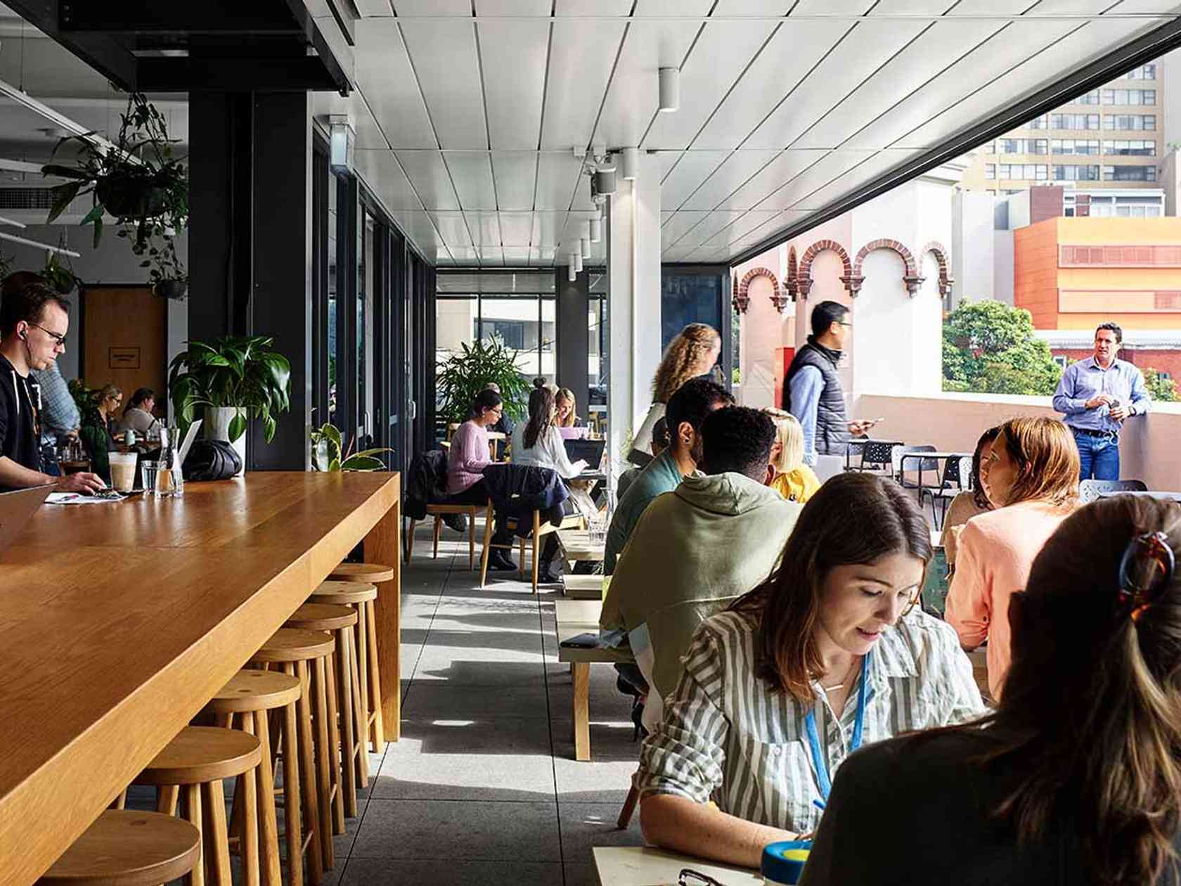 Coworking area