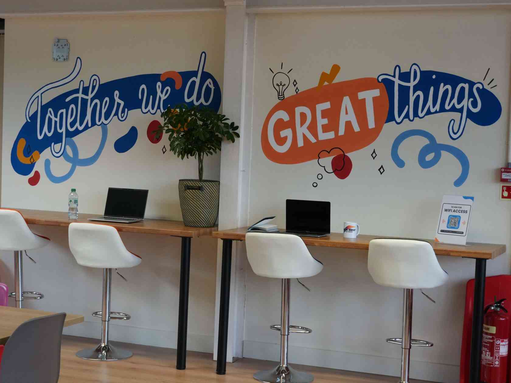 Coworking area