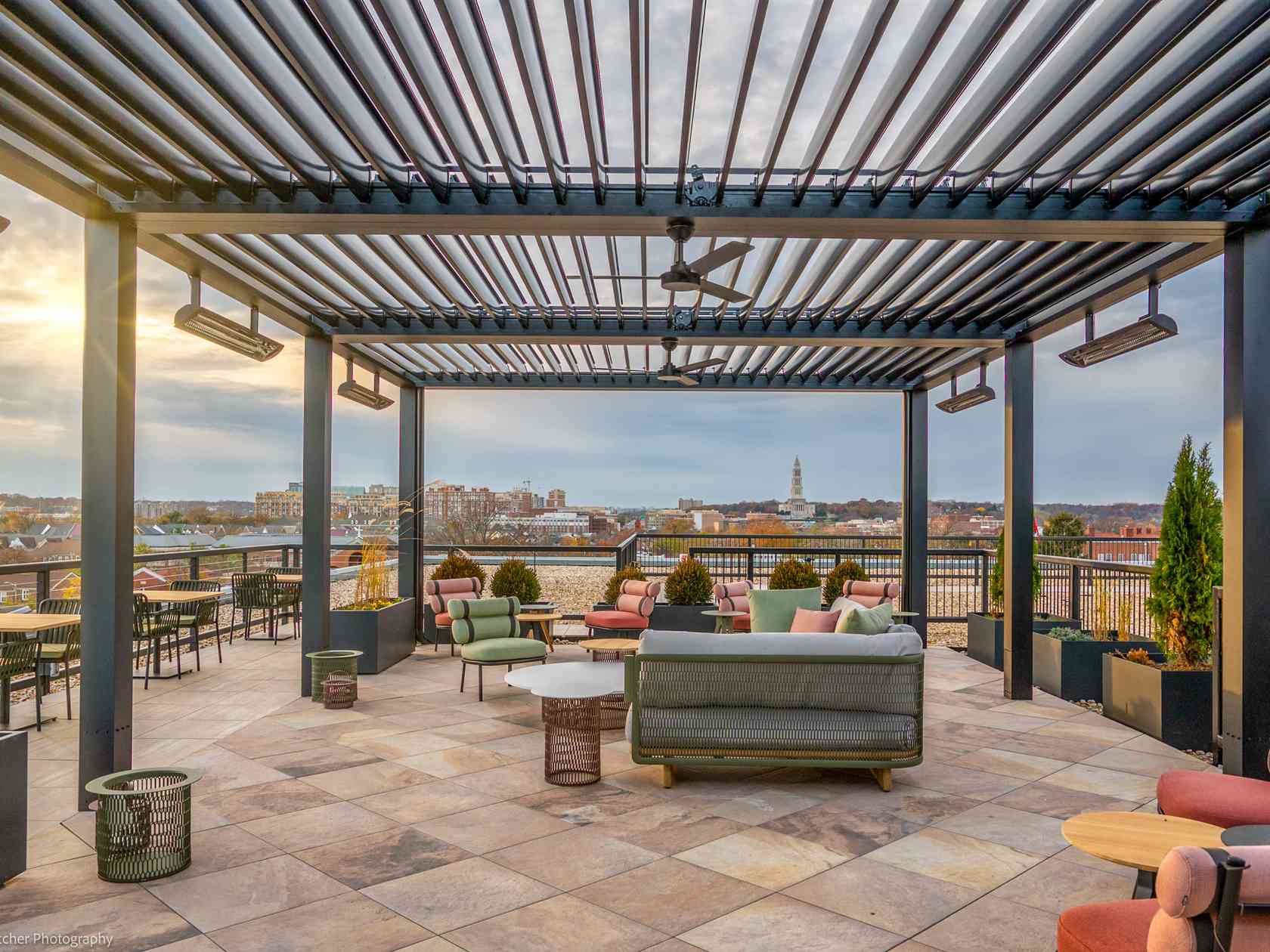 Roof terrace