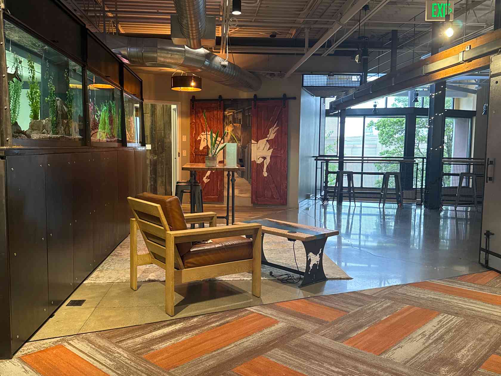Breakout area