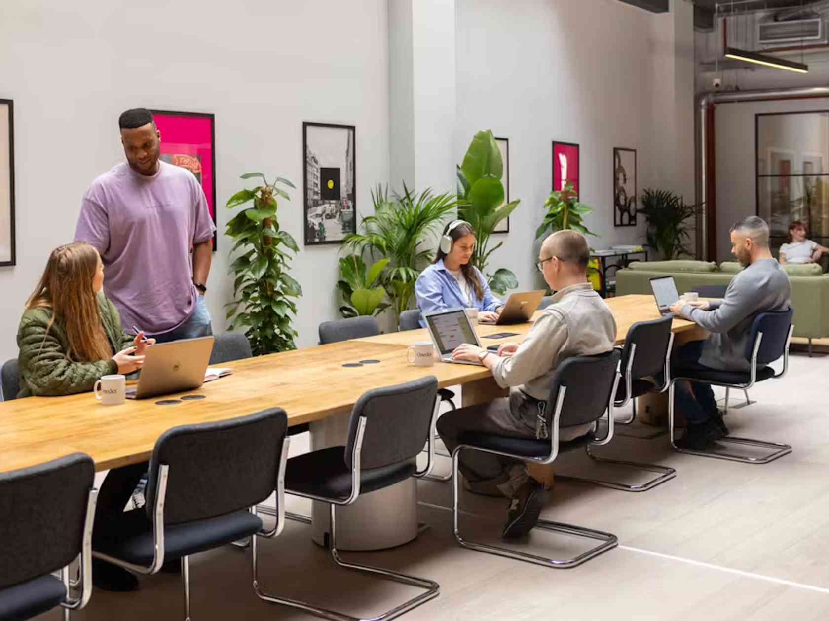 Coworking area