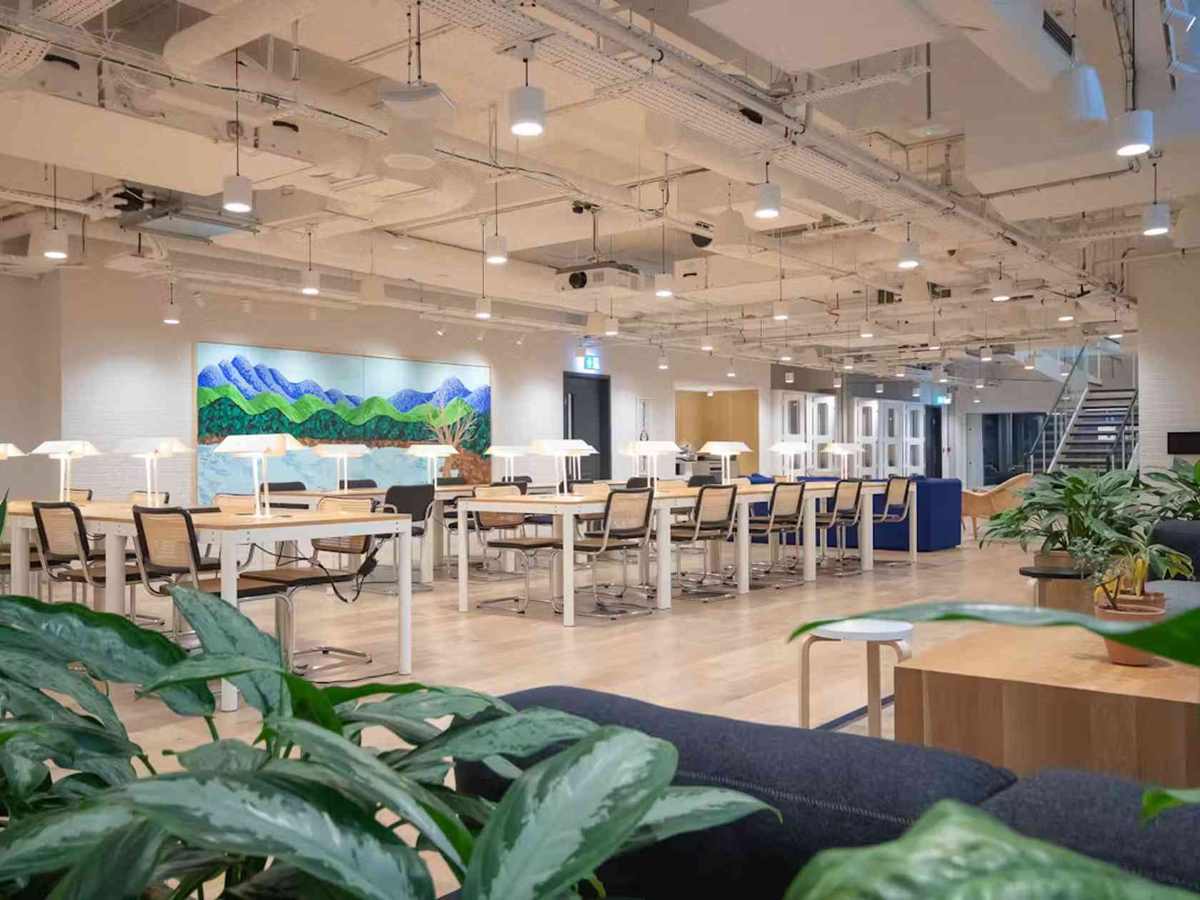 Coworking area