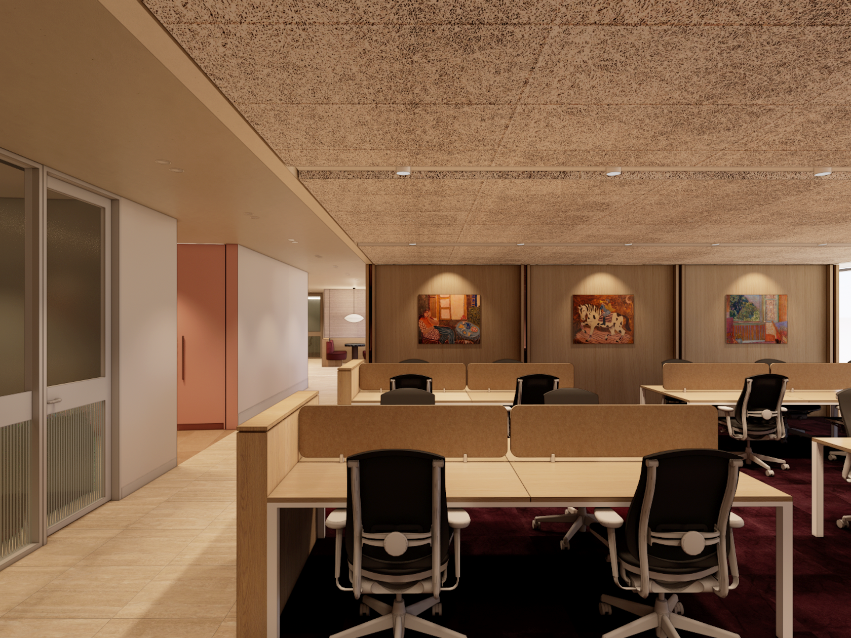 Coworking area