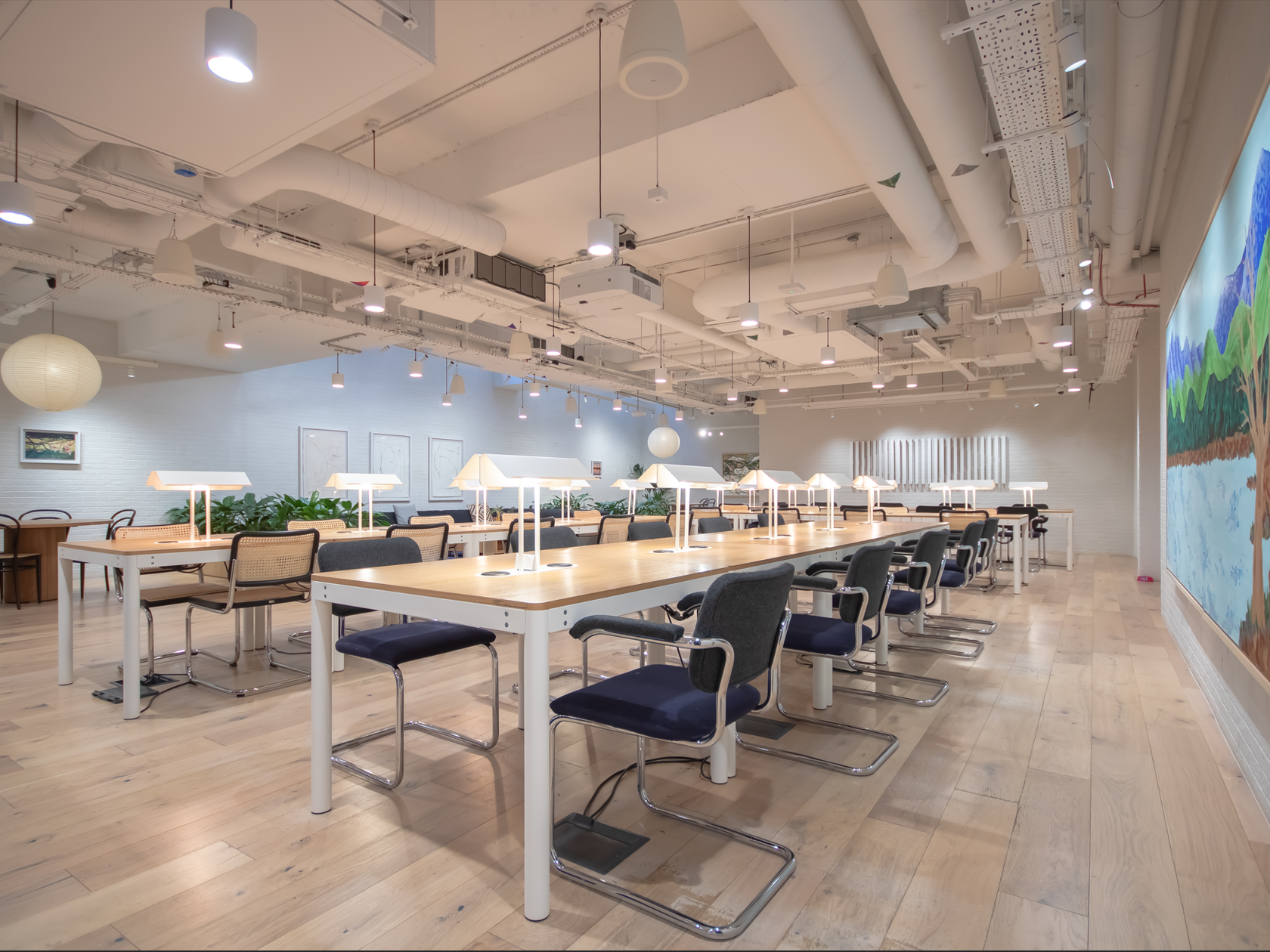 Coworking area