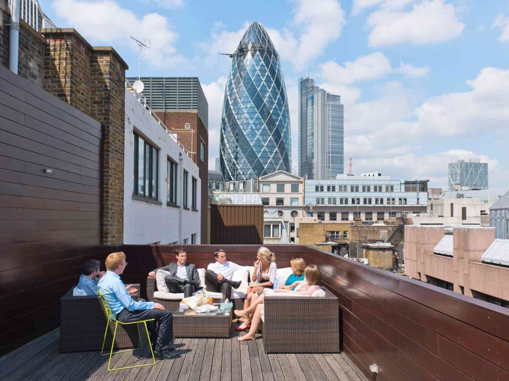 Roof terrace