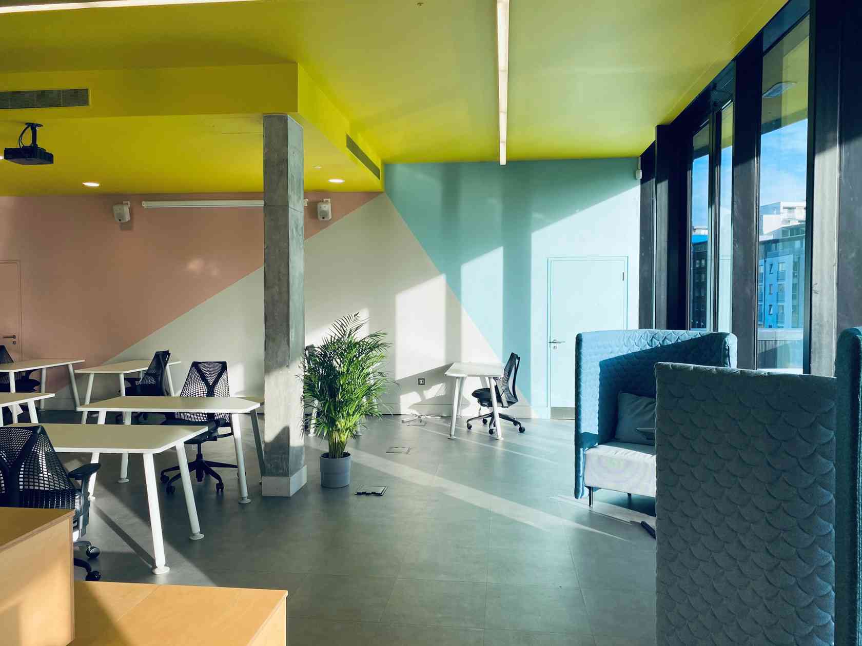 Breakout area