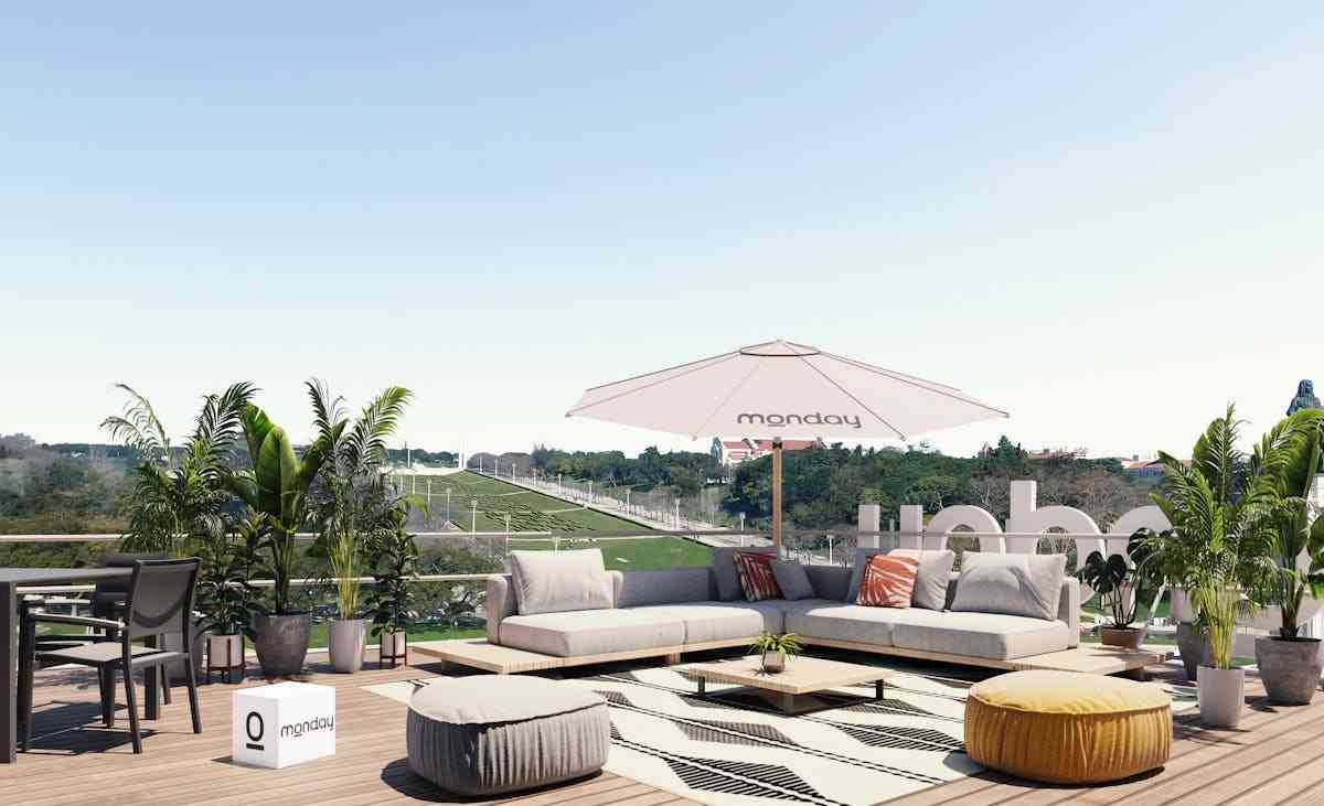 Roof terrace