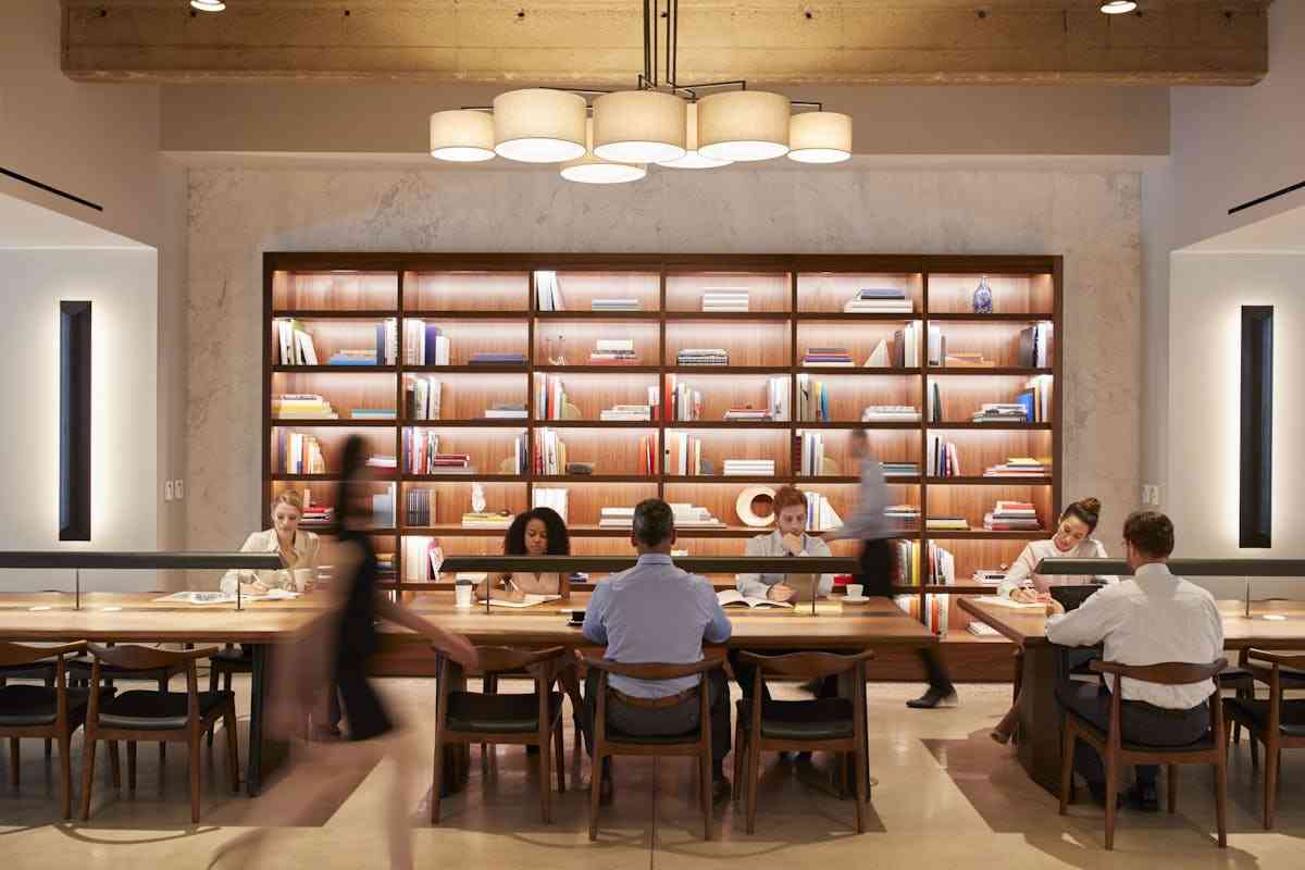 Coworking area