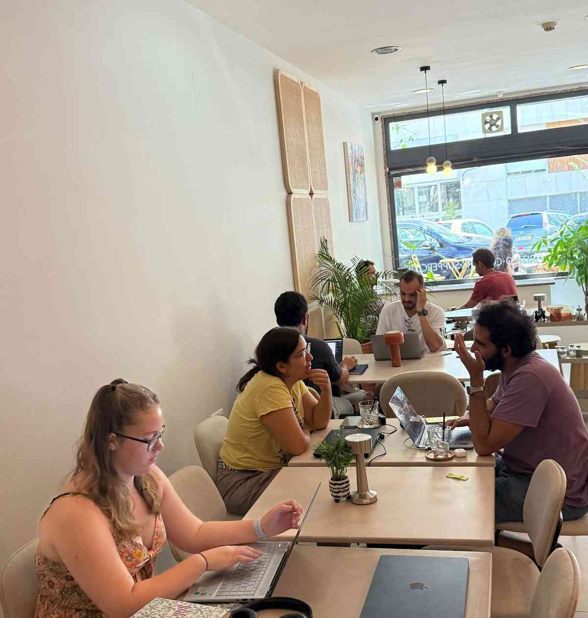 Coworking area