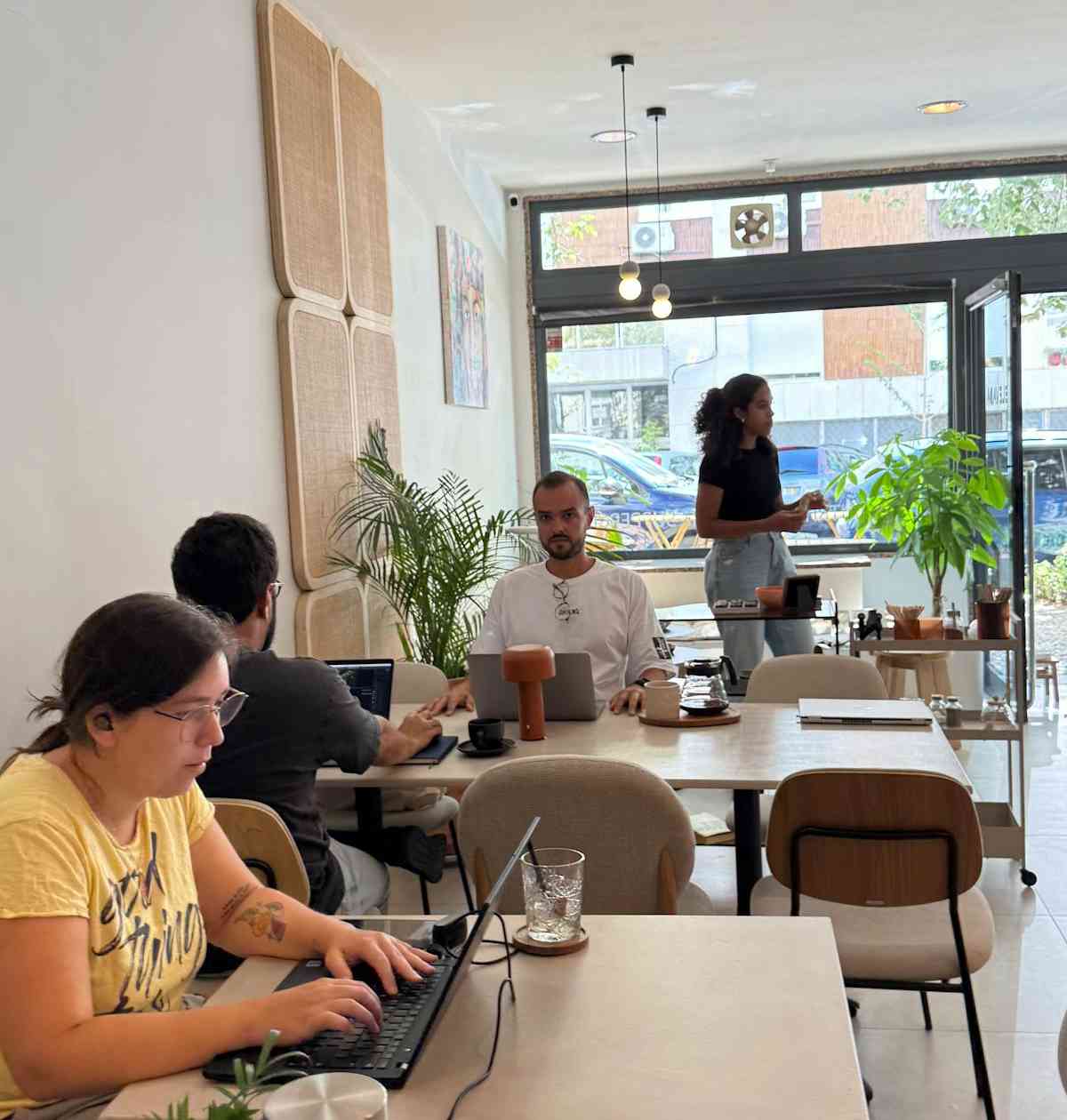 Coworking area
