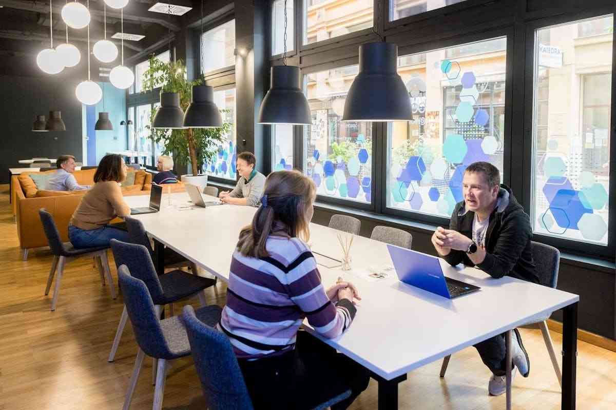 Coworking area