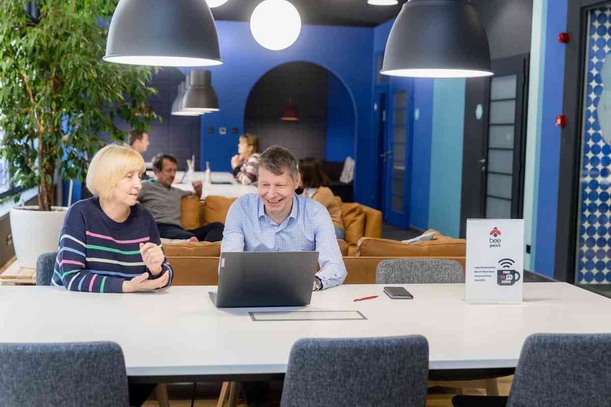 Coworking area