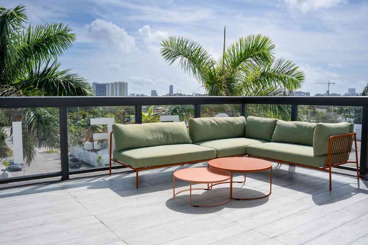Roof terrace