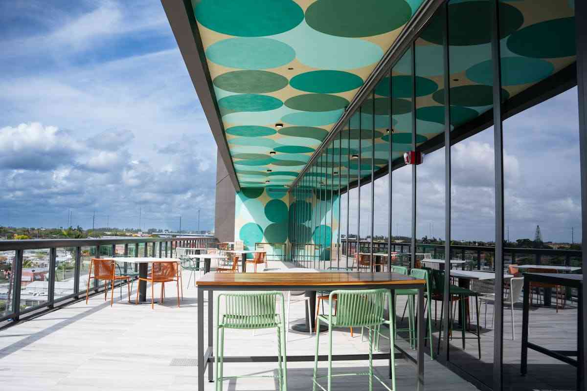 Roof terrace