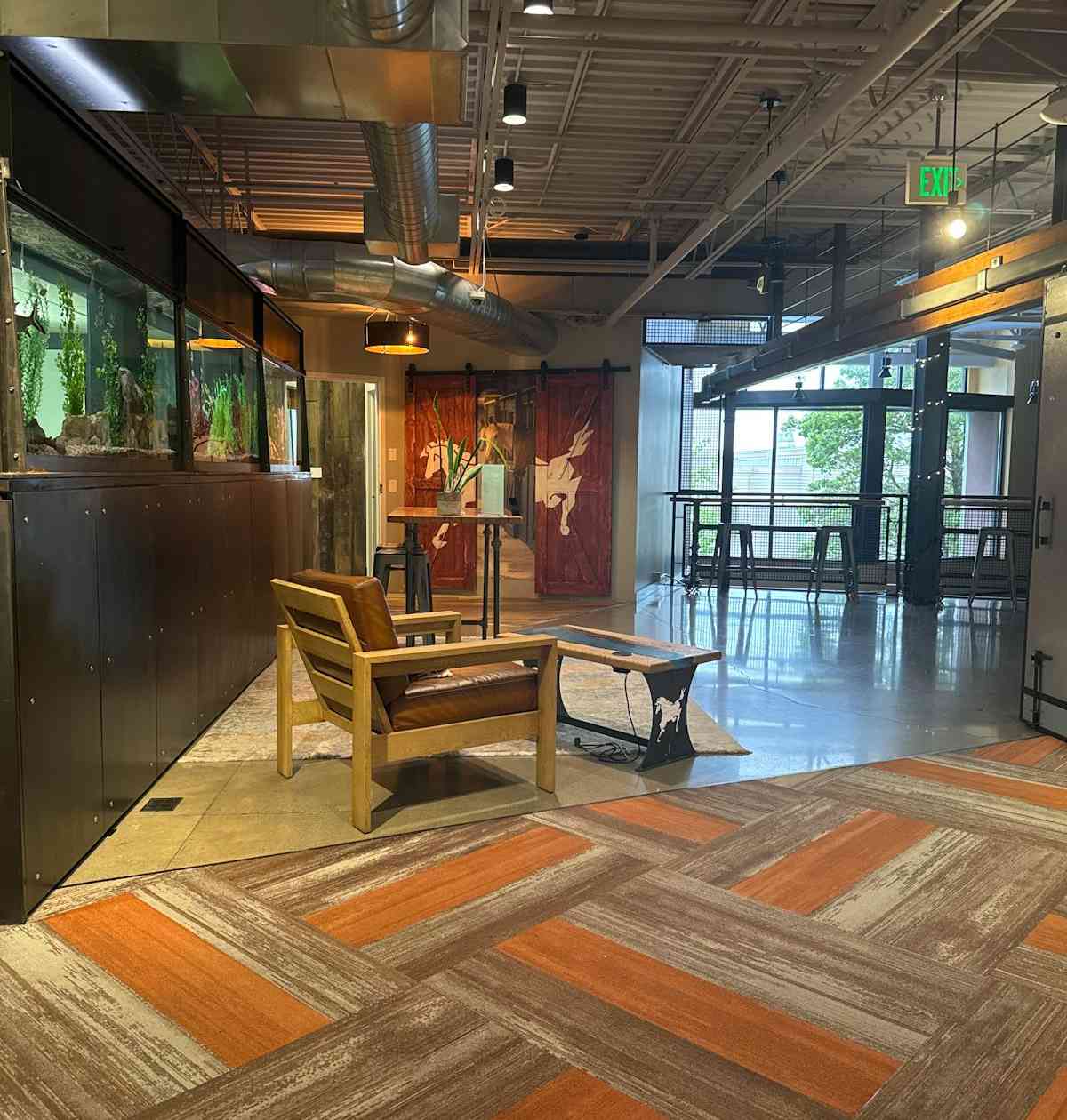 Breakout area