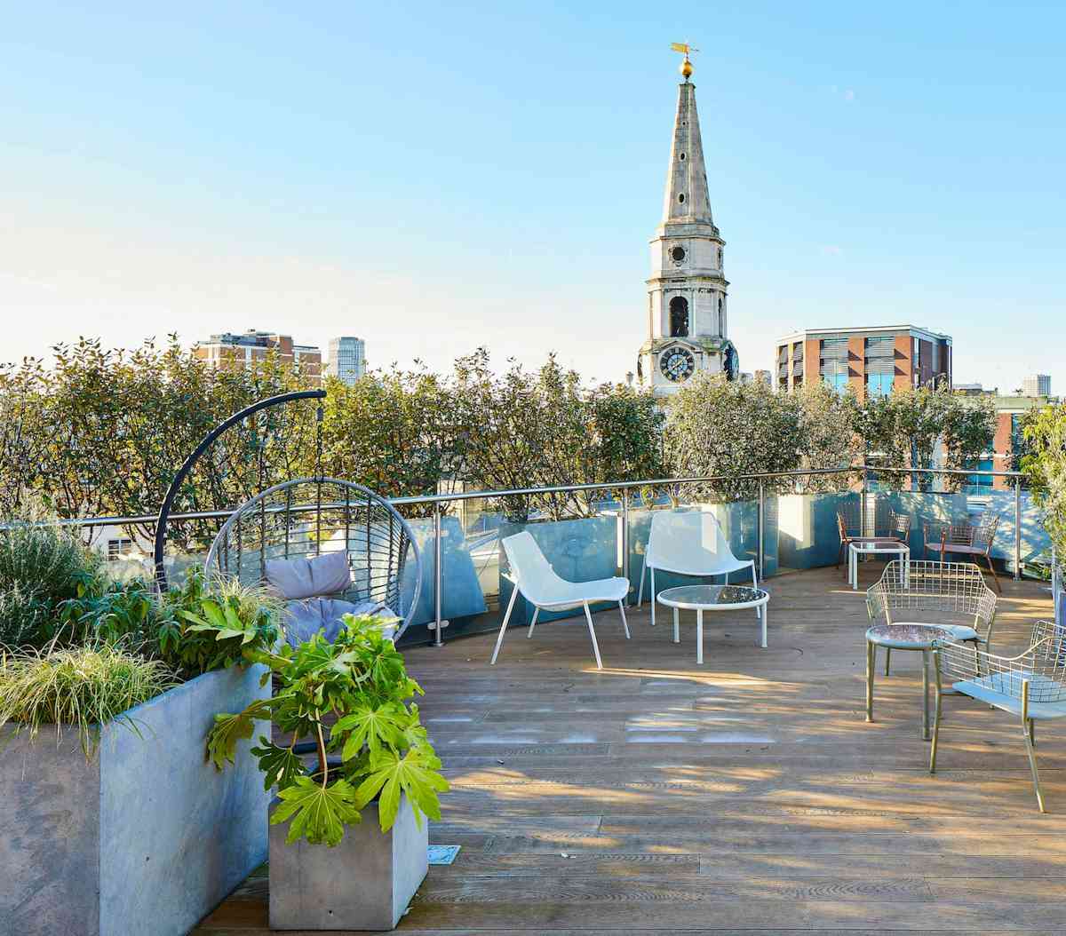 Roof terrace
